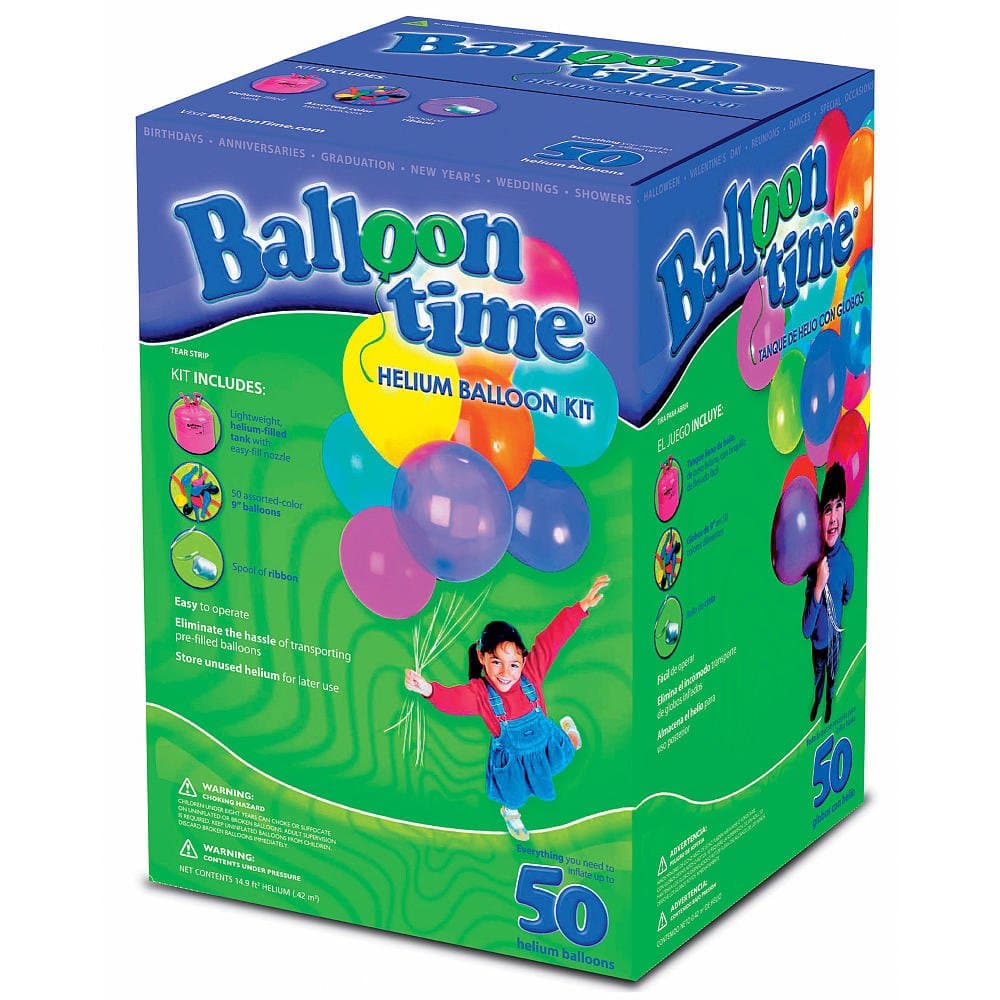 Balloon time Helium Tank Kit