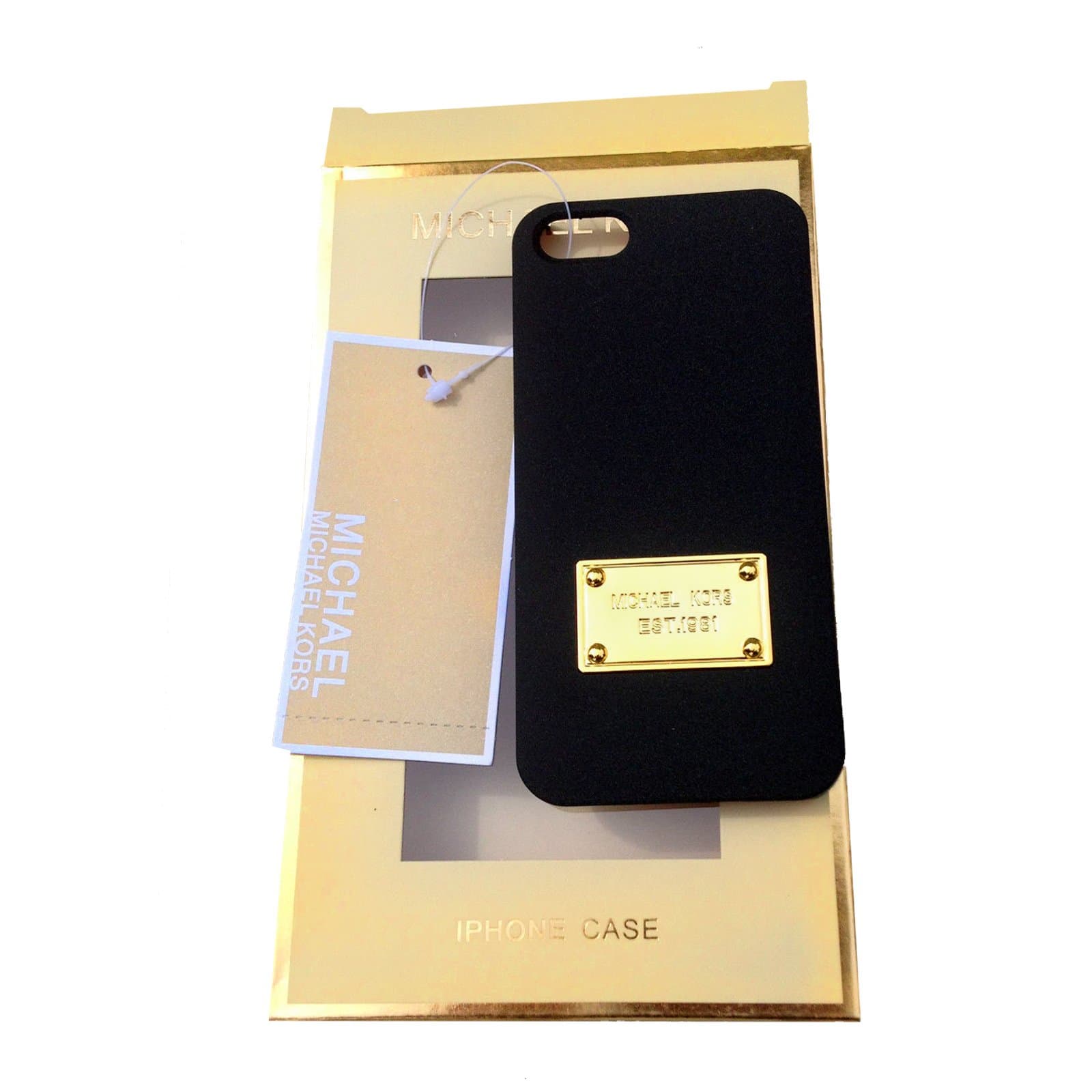 Pennywise07 Black Saffiano Leather Iphone 5, Iphone 5s Cover Case