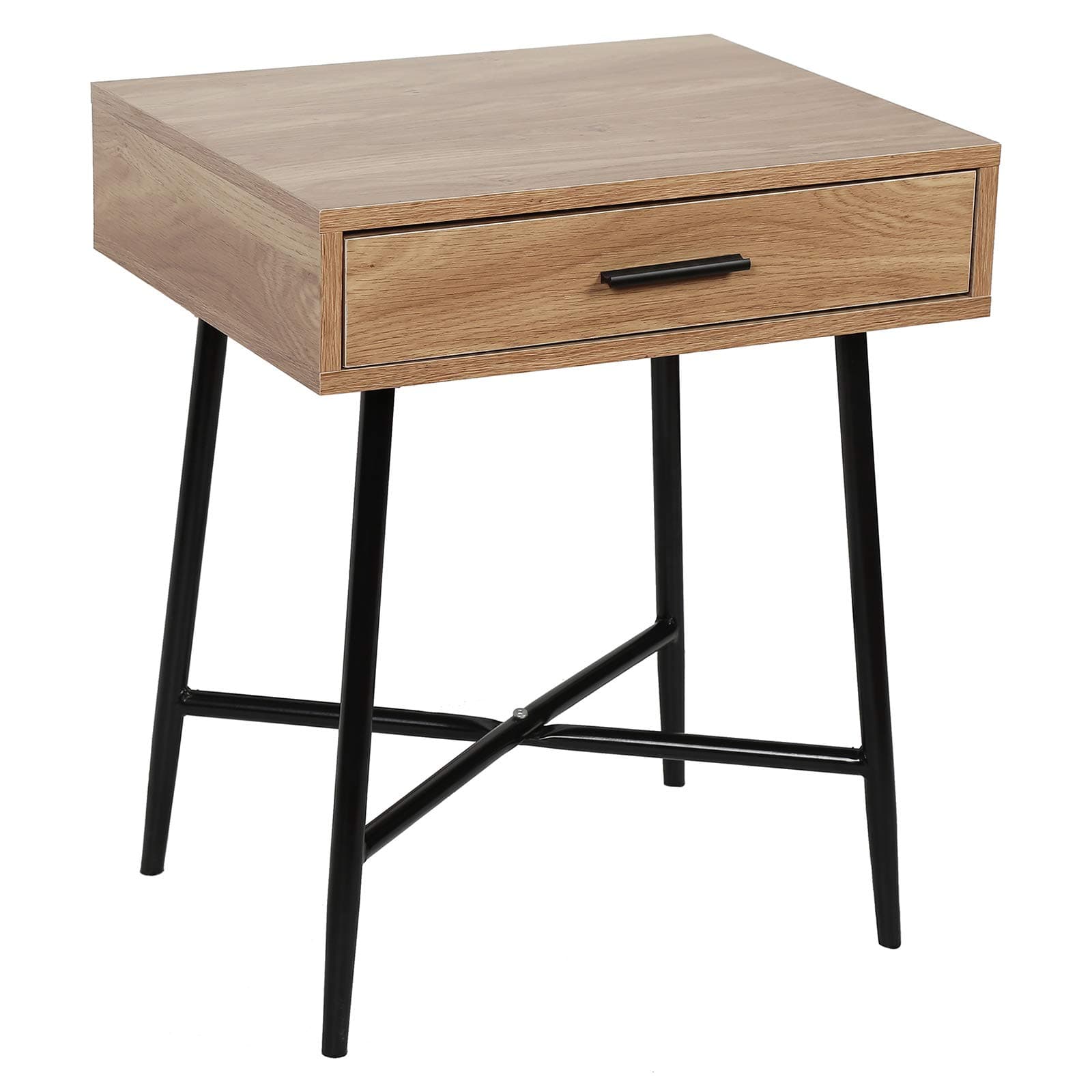 Vogue End Table, Brown - H 60 cm x W 40 cm x D 5 cm