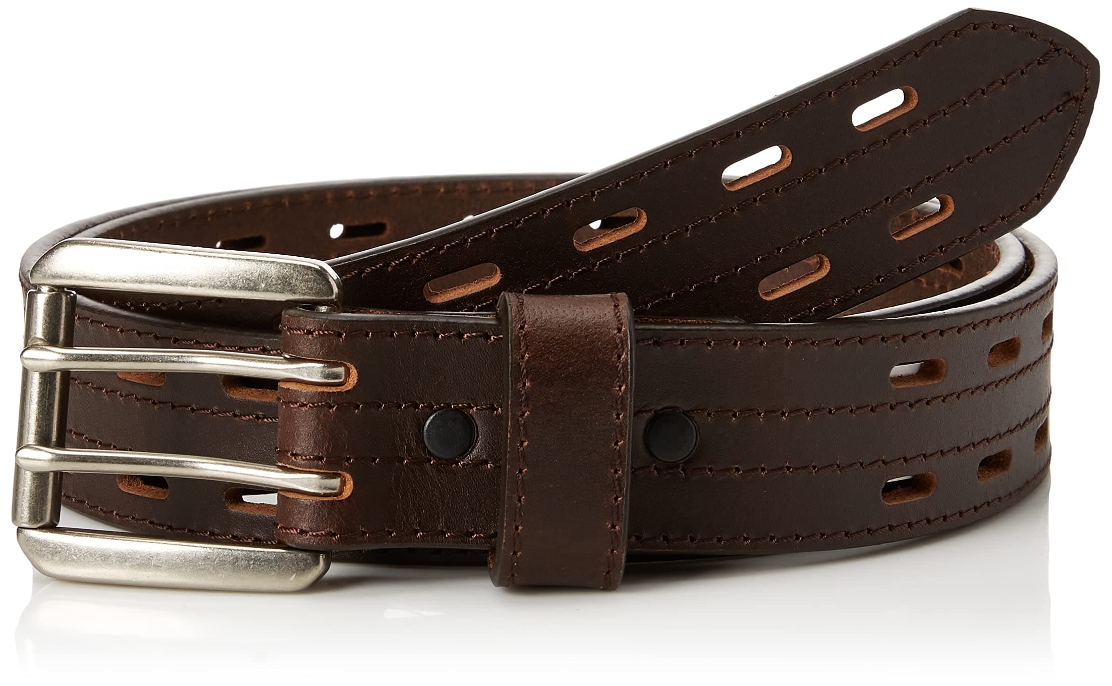 Danbury Work Wear Men's Double-Prong Belt