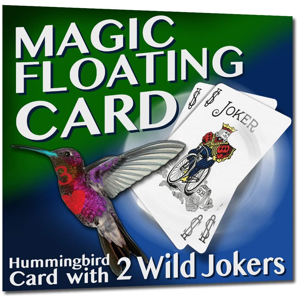 Magic Makers Hummingbird Card - The Ultimate Floating Card Trick