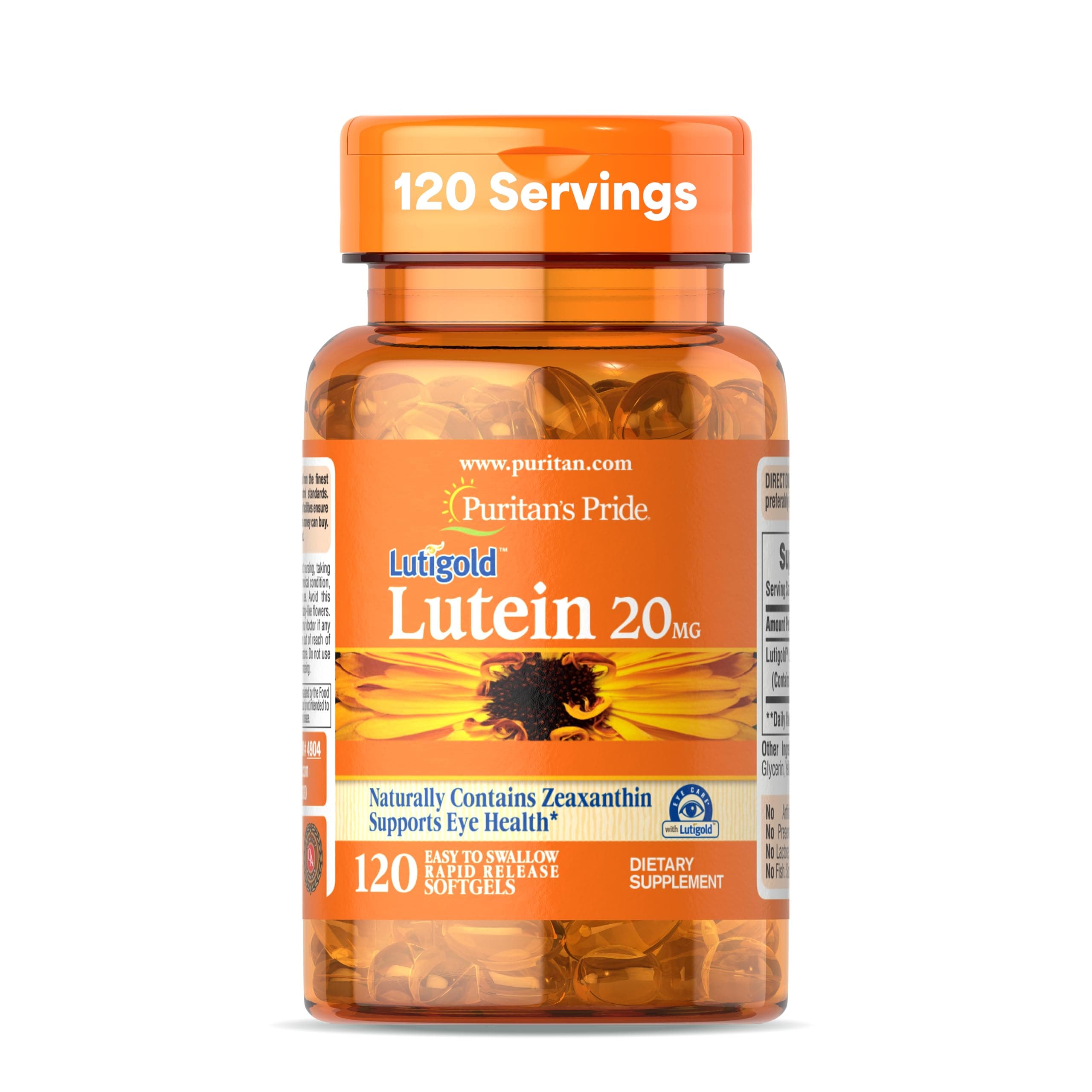 RutiGold Lutein 2 mg.