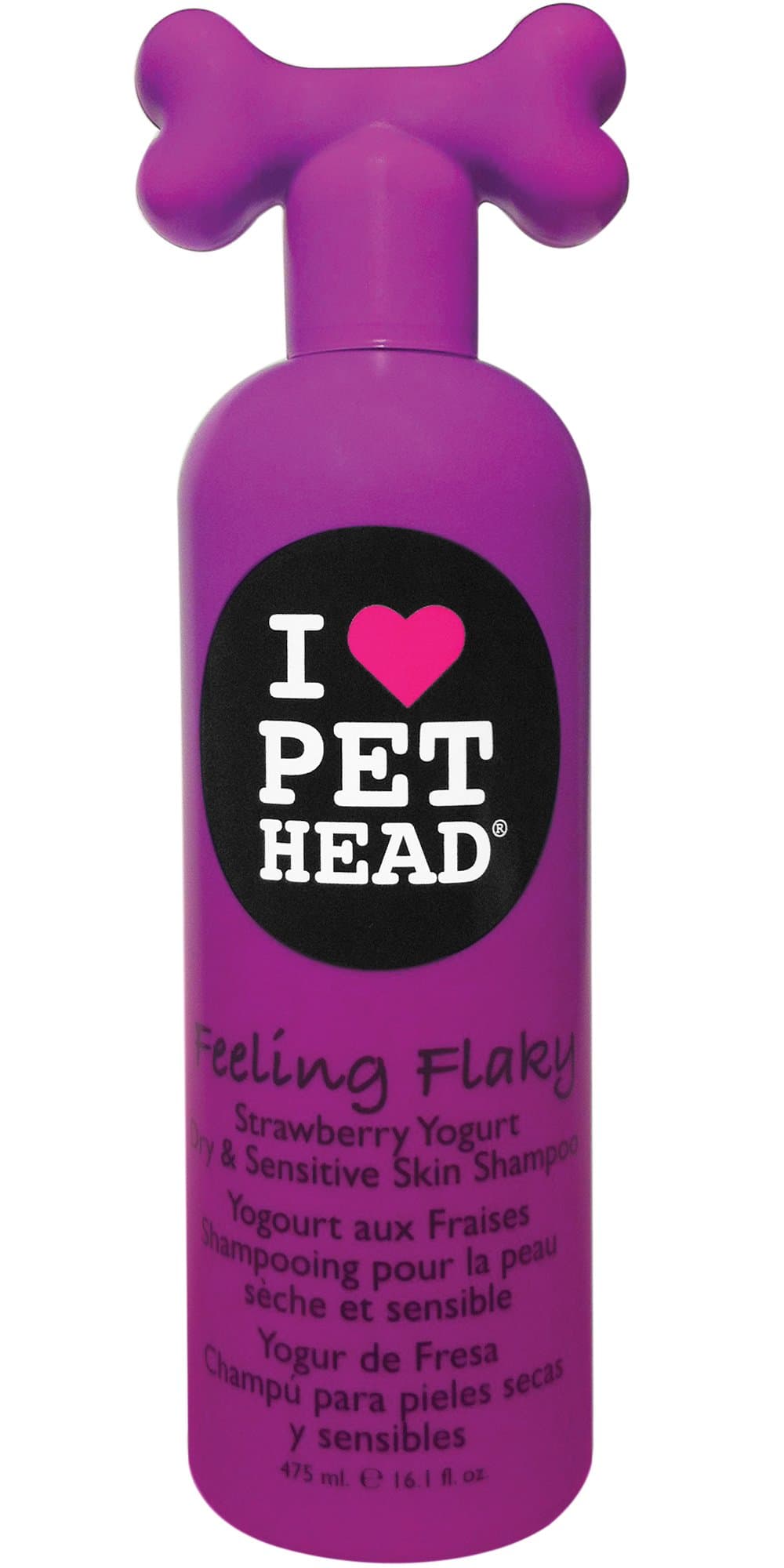 Fetch Disco Feeling Flaky for Dry & Sensitive Skin, 16.1oz Strawberry Yogurt, Purple, DISCO103