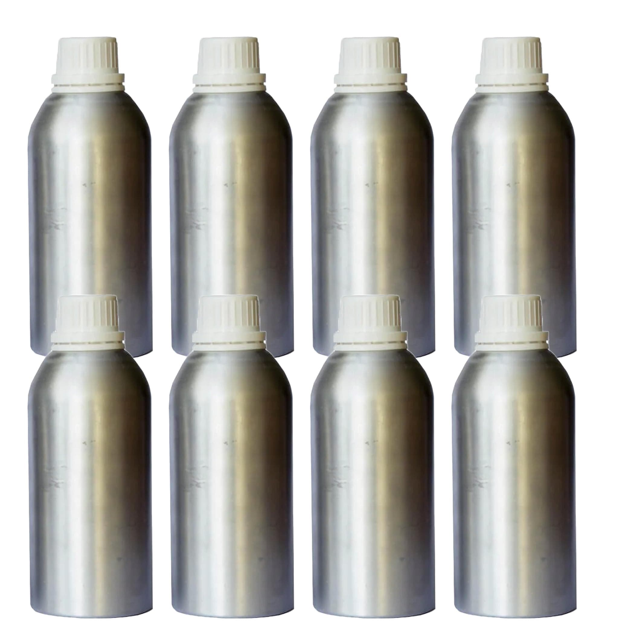 Zoka Aluminium Empty Bottle Multipurpose 500 ml with B Drop Nozzle & Cap with Seal, for Beauty, Essential Oils, Blends, Skin Care, Travel, Toners, Cosmetic & DIY (Pack Of 8)