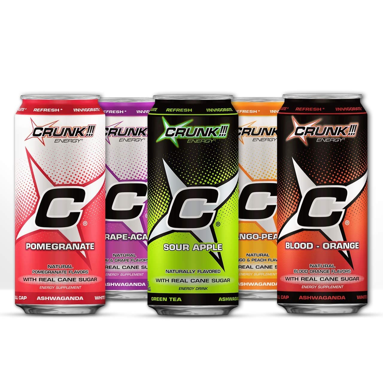 CRUNK!!! Energy Variety 16oz 12 pack
