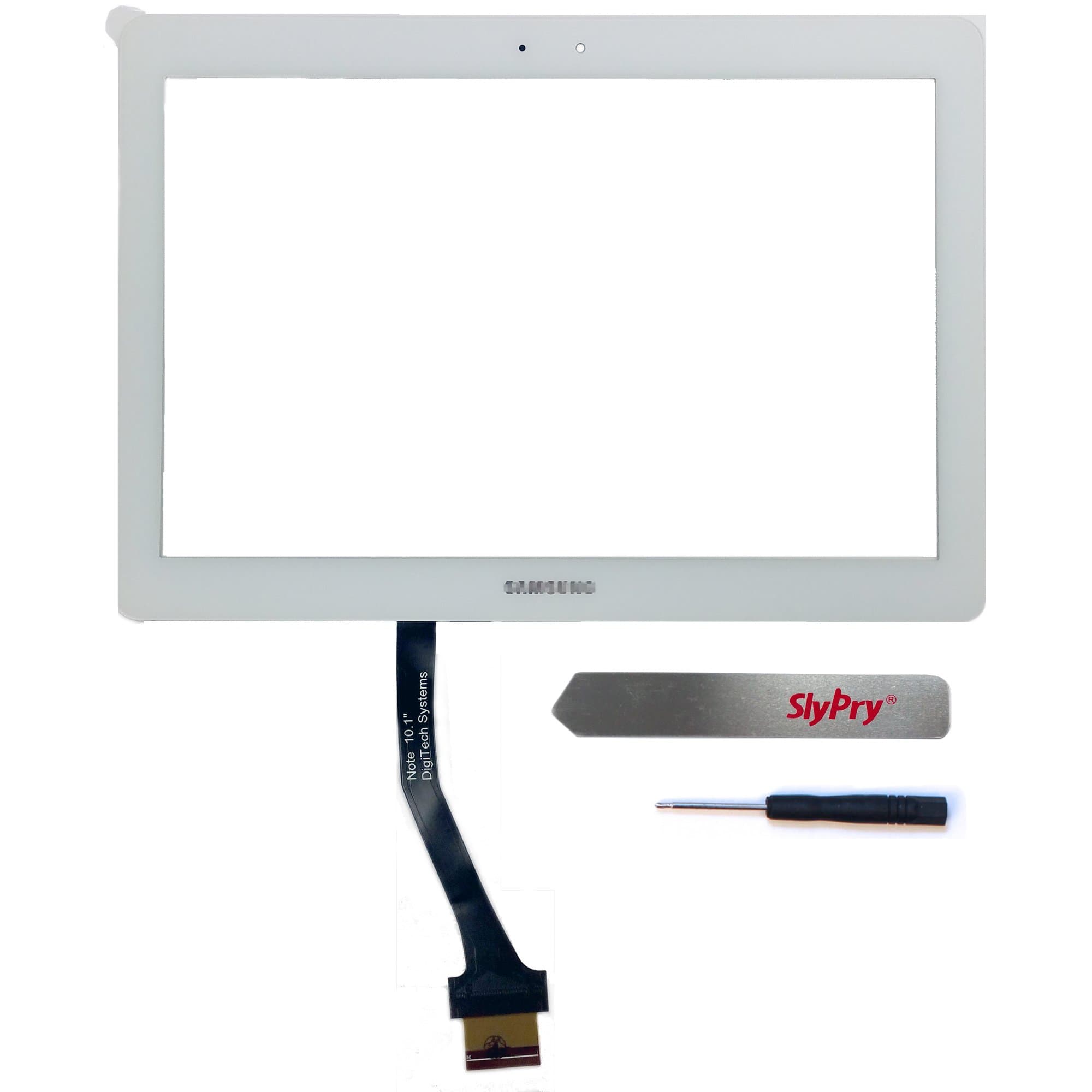 Original OEM Genuine White Touch Screen Touchscreen Digitizer Glass Panel + Lens Cover Repair Fix Replace Replacement Part For Samsung GT-P5100 P5113 N8000 N8010 N8013 Galaxy Tab 2 10.1 by ruishername