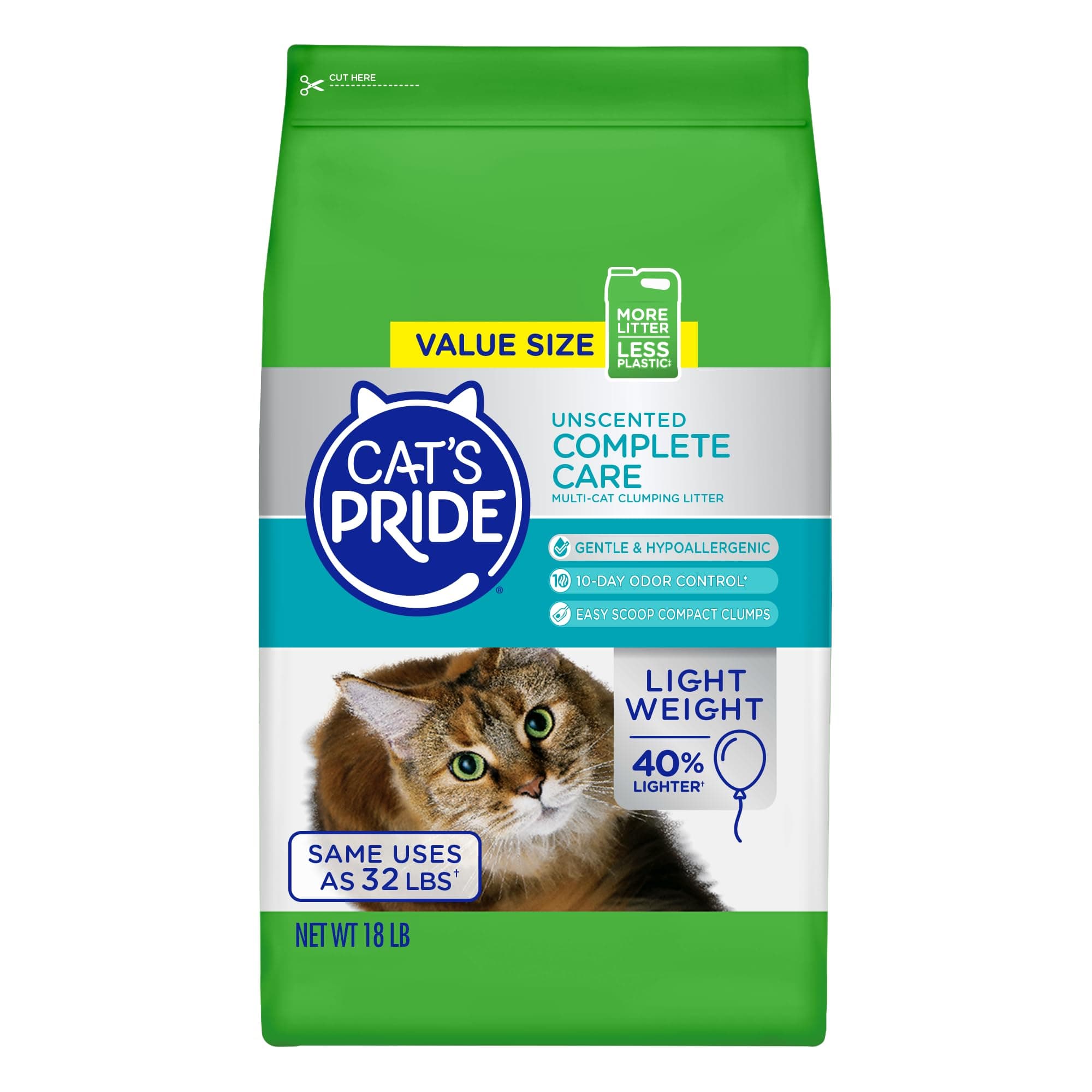 Complete Care - Unscented 18lb Bag