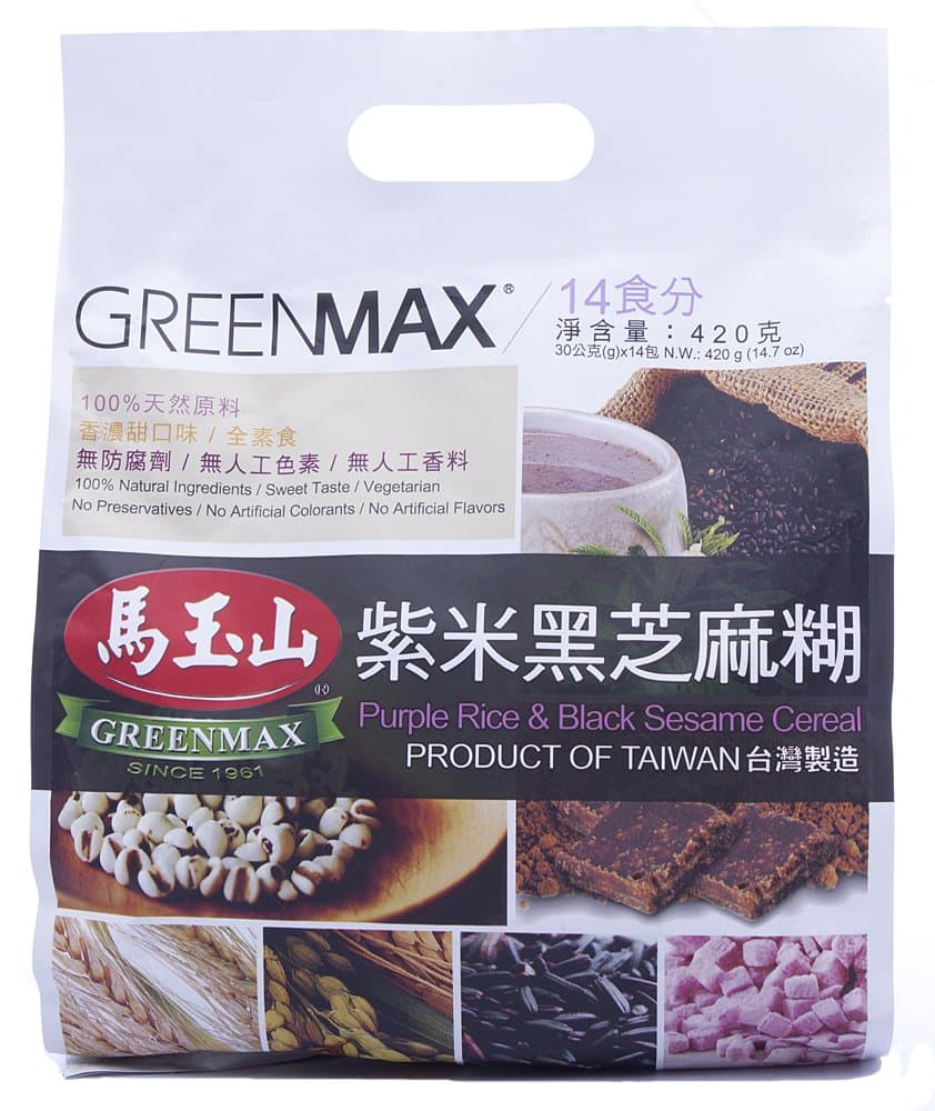 Purple Rice Black Sesame Cereal