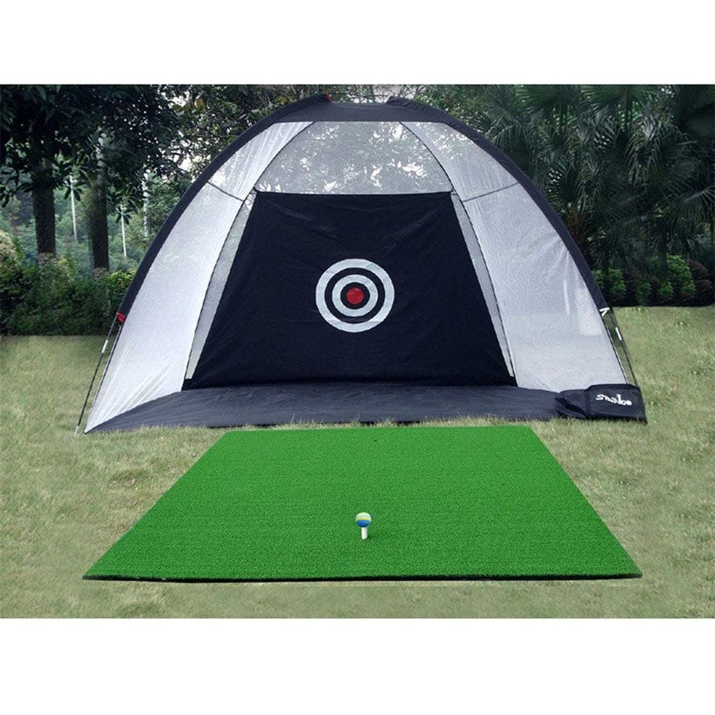 WYSTAO Golf practice net, golf equipment, golf indoor training net 2m, 3m, portable and easy to store black for outdoor indoor backyard garden autumn and winter golf competition training