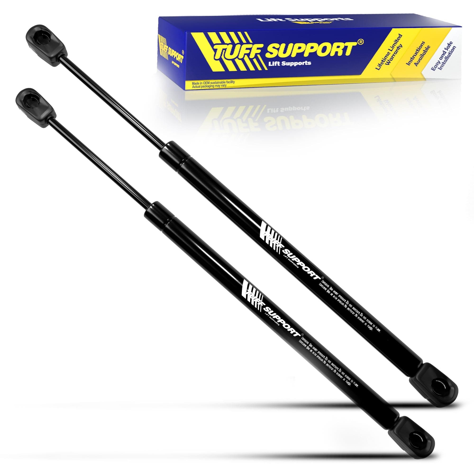 Tuff Support 2 Pieces (Set) Rear Gate Lift Supports 2016 To 2017 Suzuki Vitara