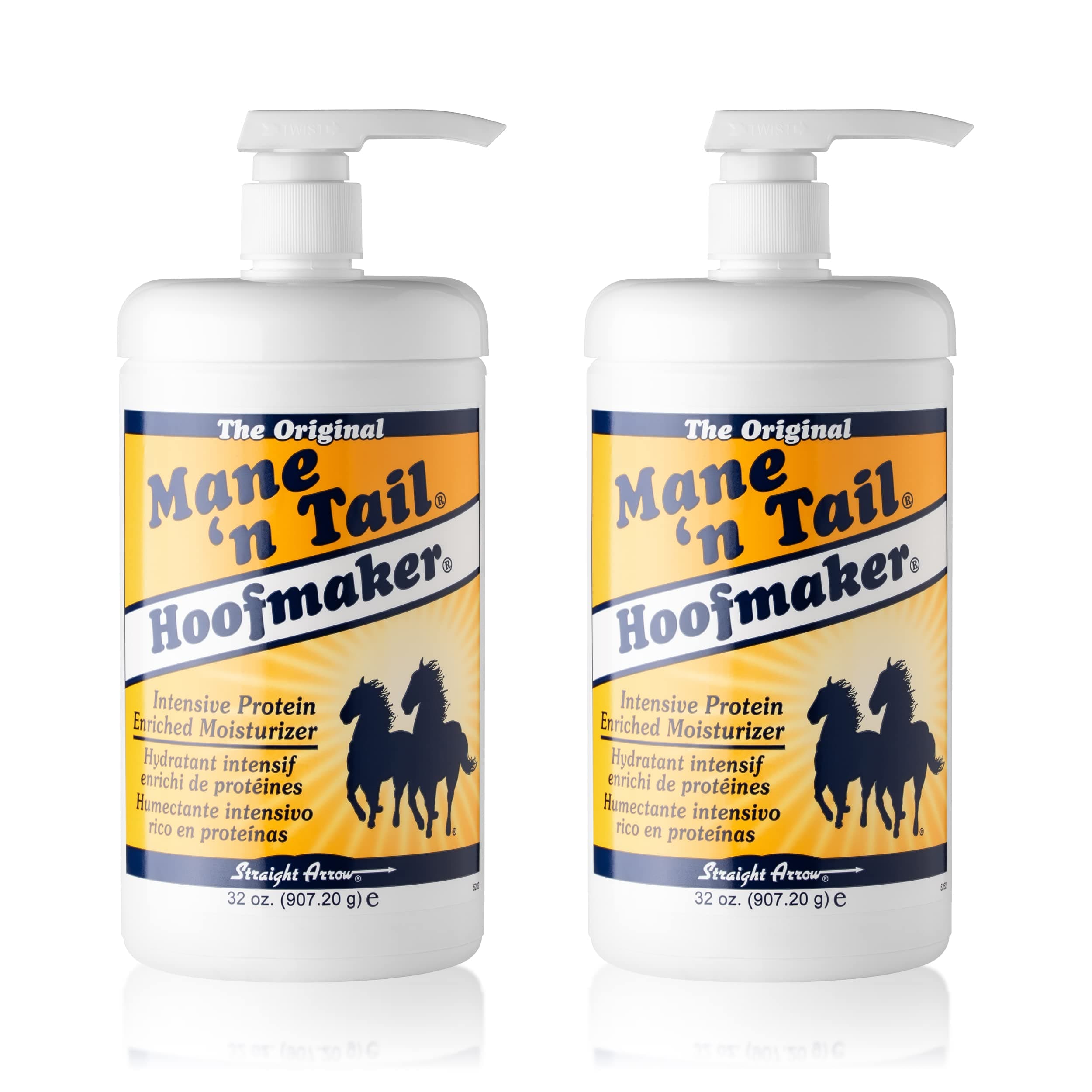 Mane'n Tail Hoofmaker Hand & Nail Moisturizer Therapy 32 oz (Pack of 2)