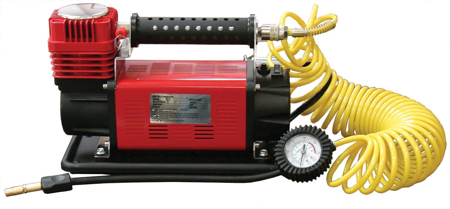 SuperFlow MV-9012 Volt Air Compressor, Portable Heavy Duty Air Pump 12v Air Compressor, Tire Inflator 150 PSI, by for Off Road Vehicles, Trucks, RVs, Bikes and Cars