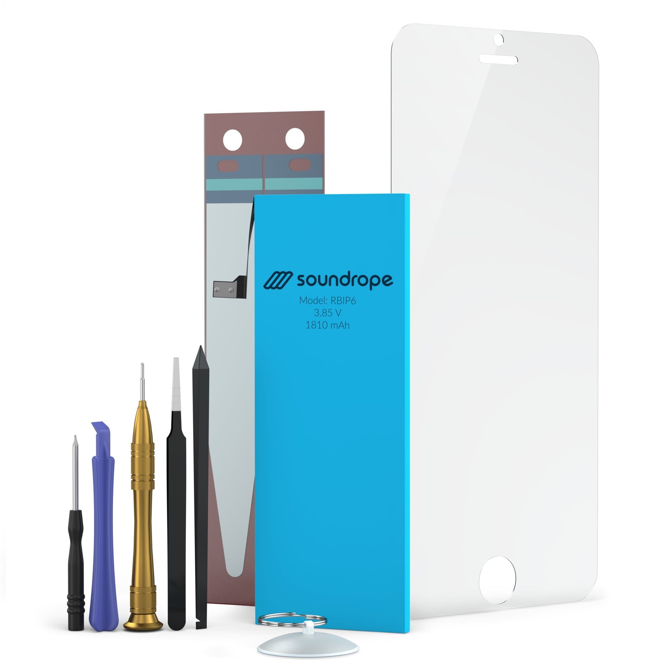 SoundRope Replacement Battery IP6 (1810mAh) | Comes with required tools for installation | (Not for 6+ or 6s) | 24 Month Warranty