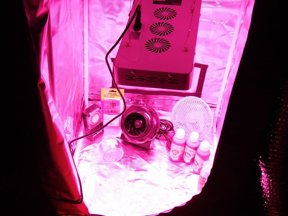 LED Grow Tent Kit - Complete LED Indoor Growing System