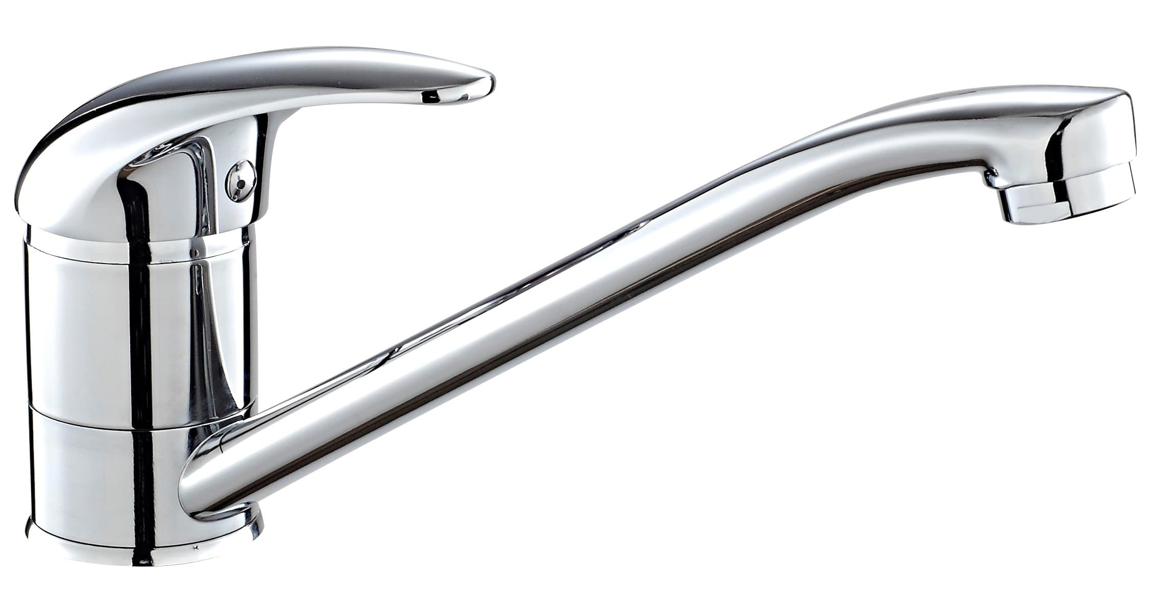 DP Bath Hortensia - Kitchen Sink Mixer tap, Silver