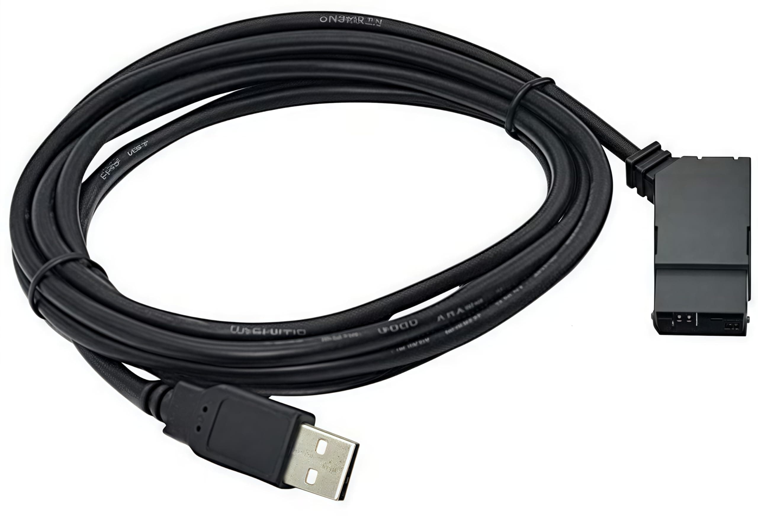 USB PLC Programming Cable for Siemens LOGO! Series, Isolated Interface, for 6ED1057-1AA01-0BA0 Replacement. 8 FT