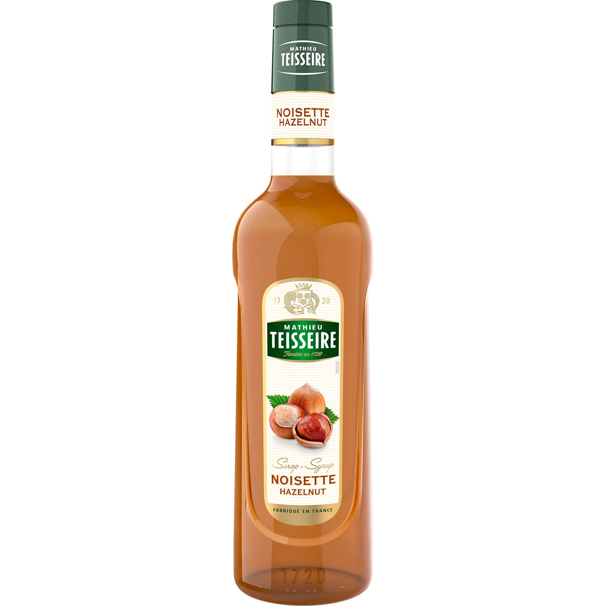 Mathieu Teisseire Hazelnut Noisette Syrup, 33.81 fl oz ℮ 1000 ml