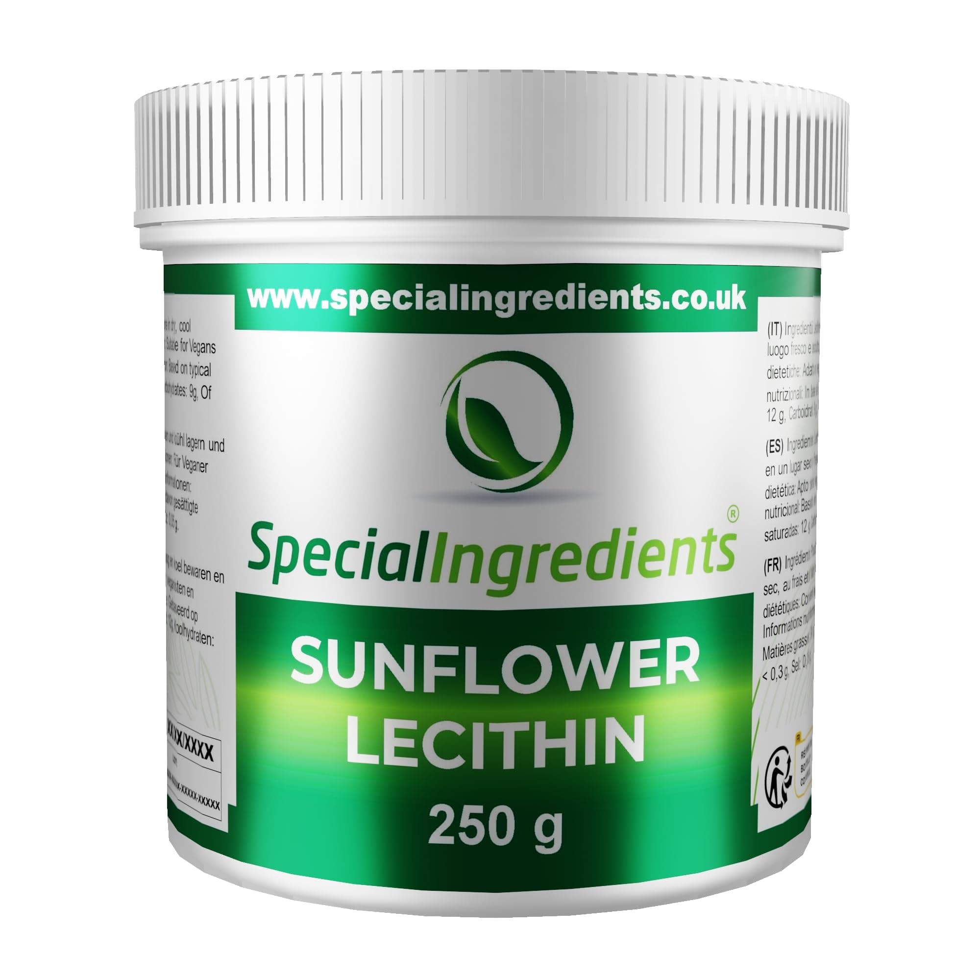 Special Ingredients Sunflower Lecithin Powder 250g