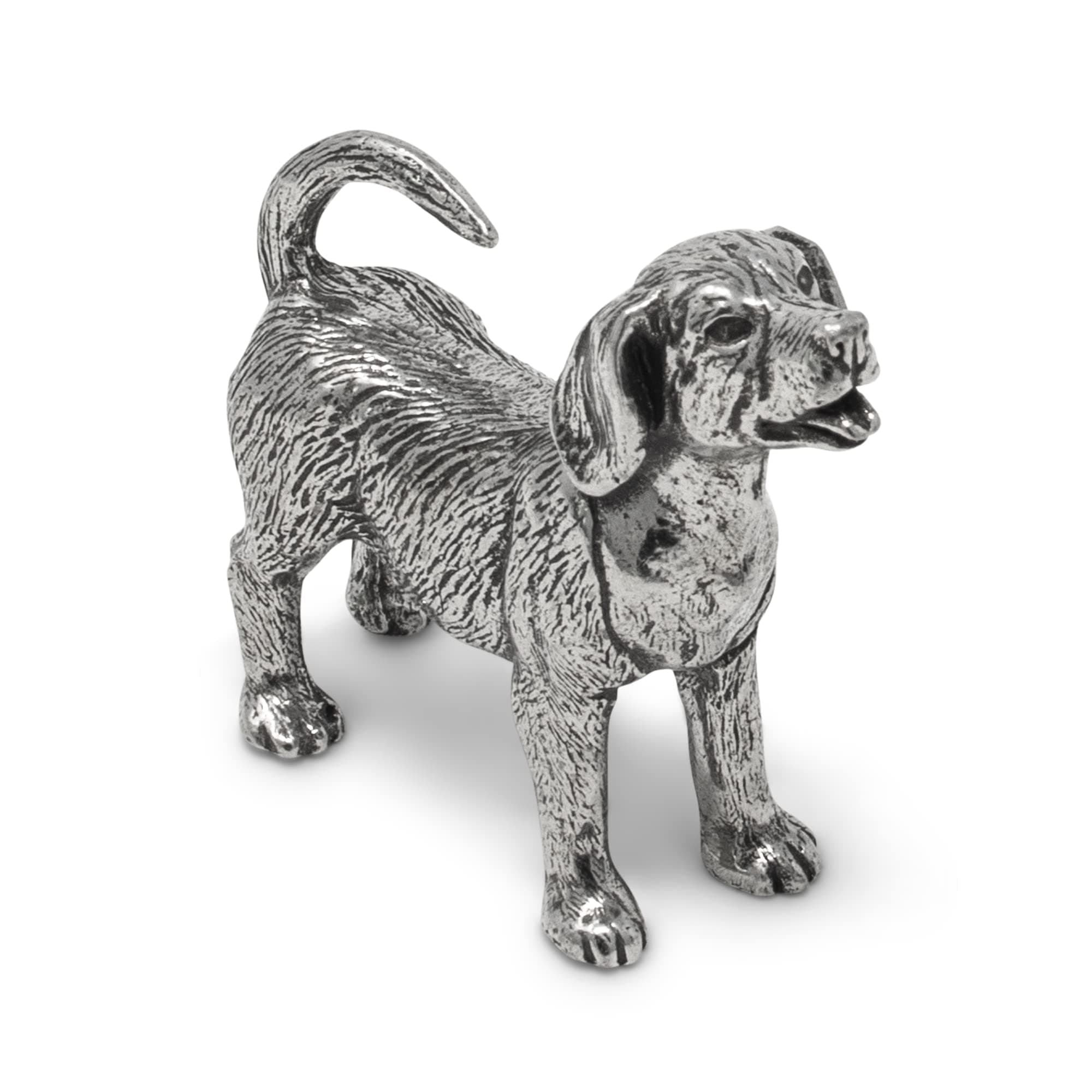 DANFORTH – Beagle Dog Figurine – Handcrafted Pewter Dog Figurine – 1 ½”, Made in USA