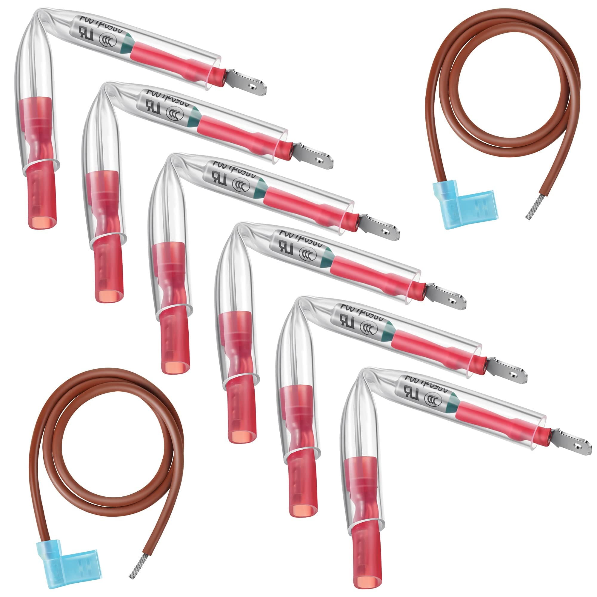 6 Pcs Water Heater Thermal Cut Off Kit Replacement Part, Toilet Part Mobile Fittings Compatible with RV OEM Atwood 93866, Auto Spare Work on Electronic Water Heater