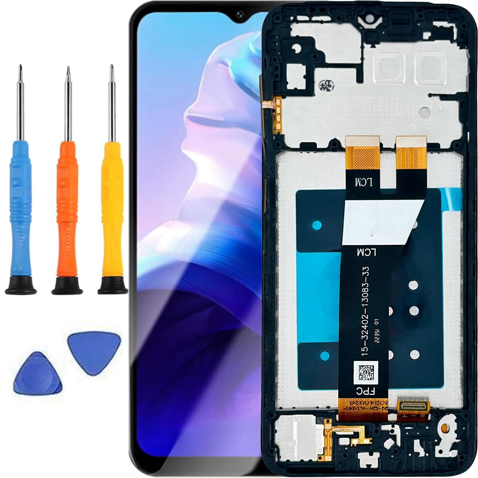 for Samsung Galaxy A14 Screen Replacement for Samsung A14 5G Screen Replacement with Frame SM-A146u1 A146a A146w S146dl 146P LCD Display digitizer Touch Screen Black 6.6 Inch (US Version)