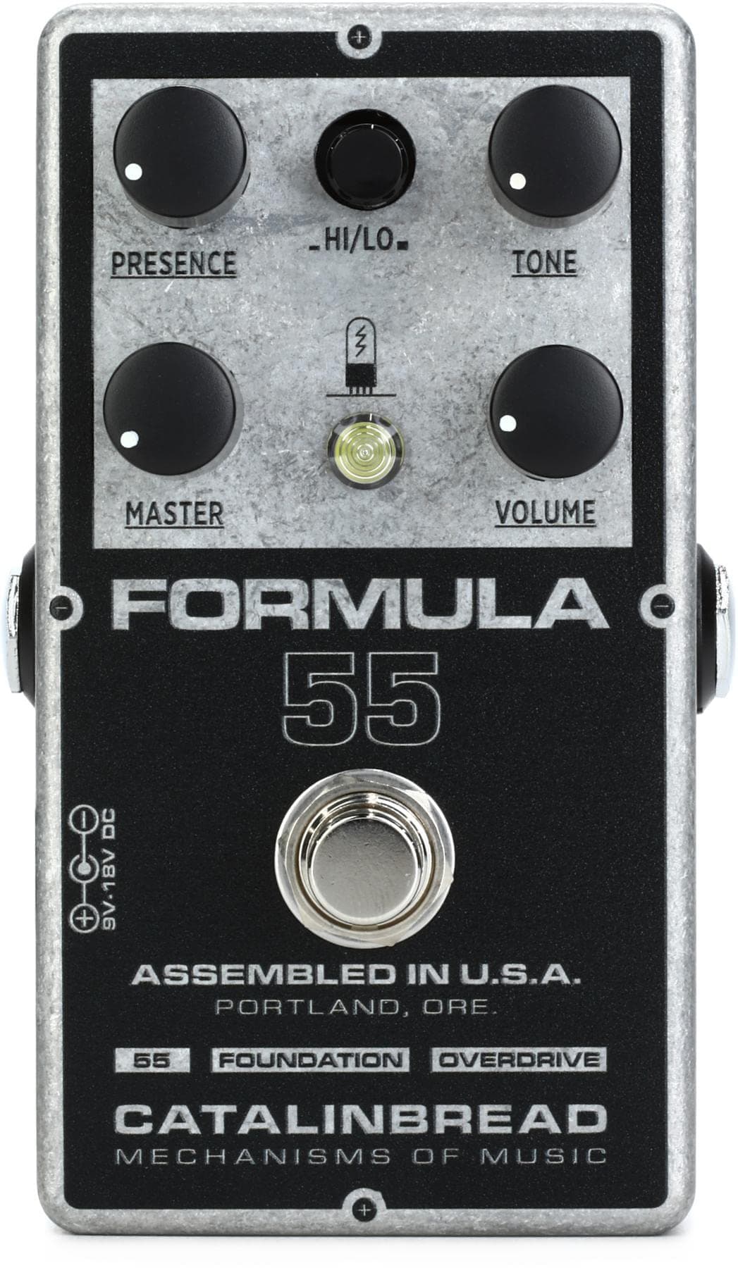 Formula No. 55 Foundation Overdrive Guitar Effects Pedal