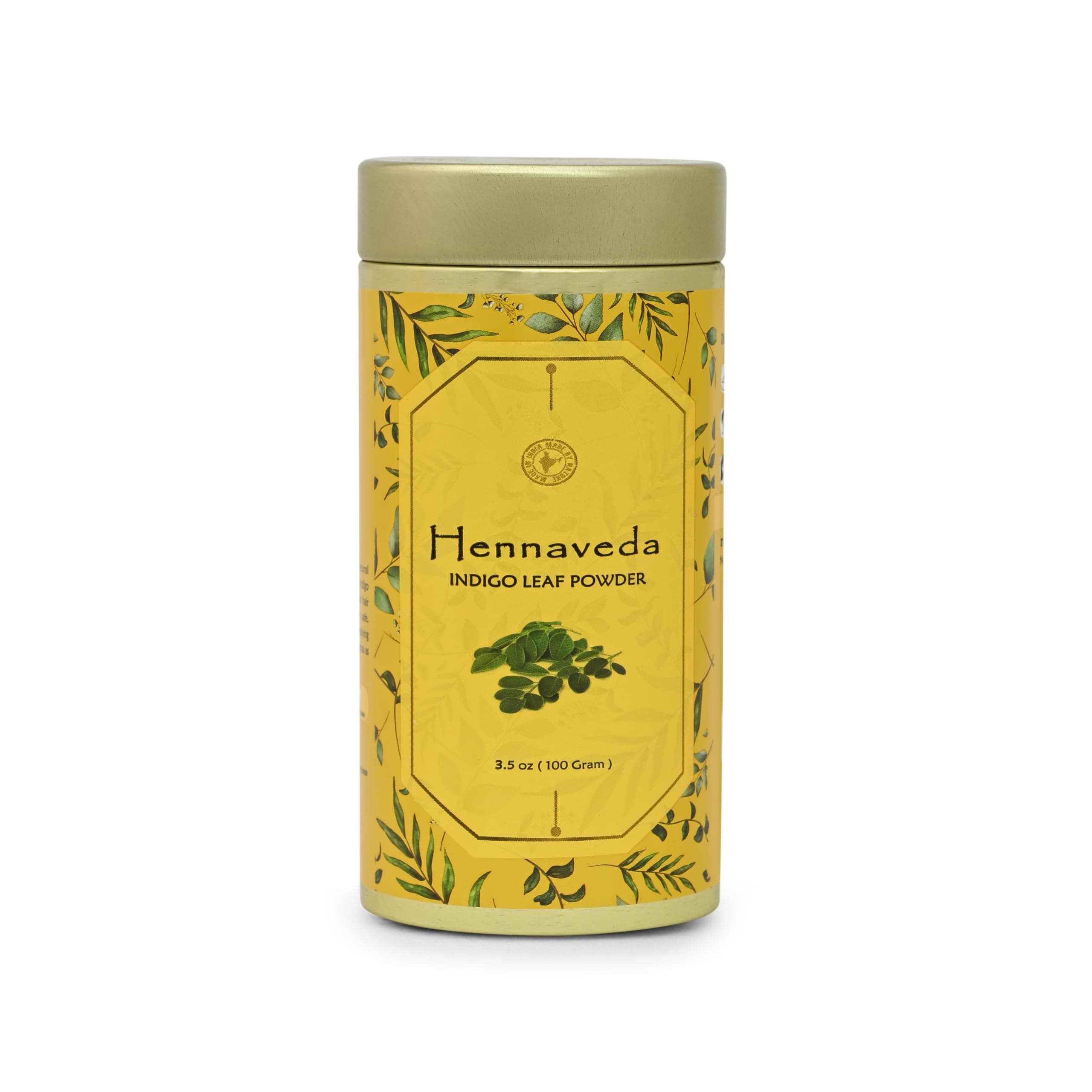 Hennaveda Natural Indigo Powder - 100g