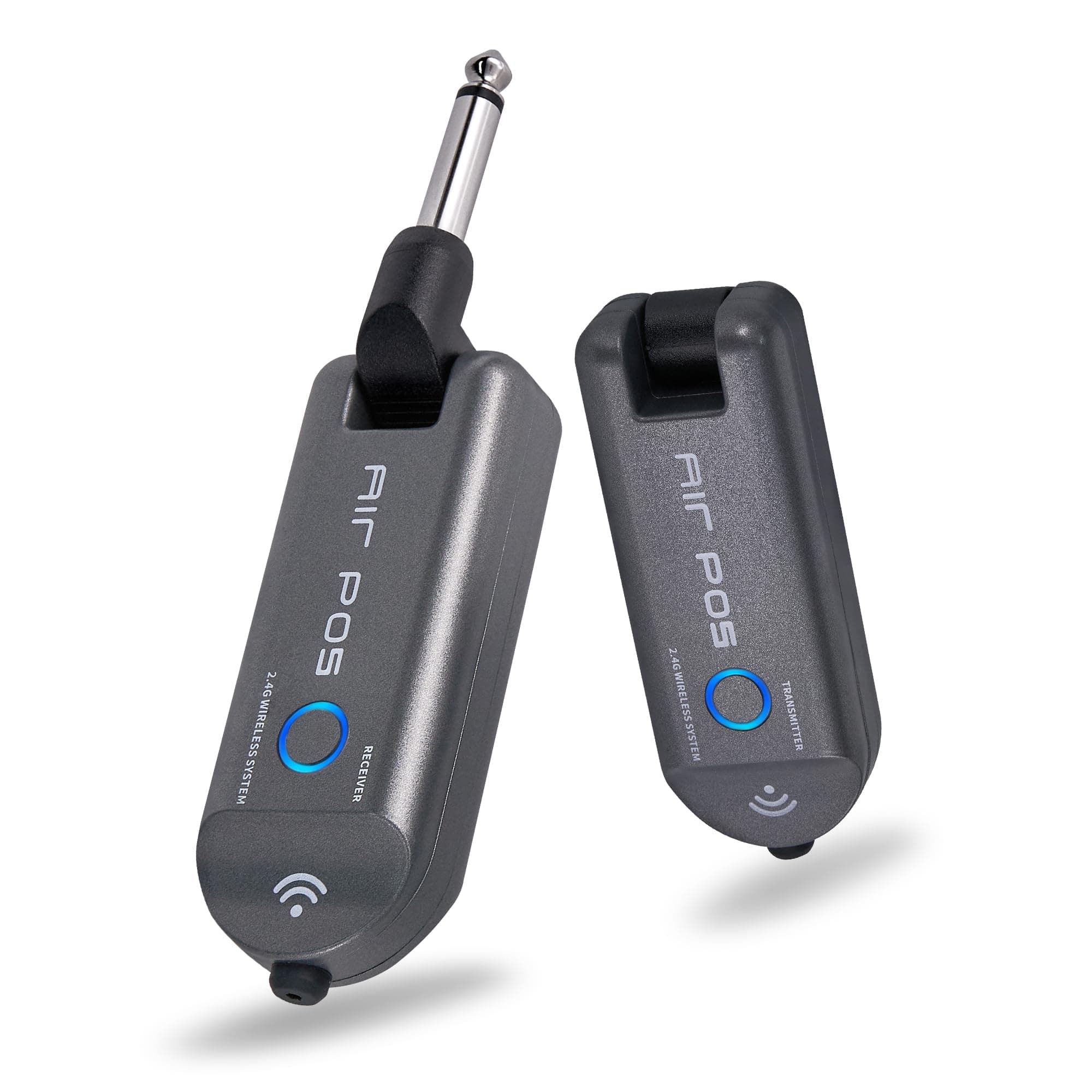 MOOER Air P05 Wireless System Instruments Tansmitter and Reciever for Electric Guitar, Bass, Acoustic Guitar, Audio Mixer, Amplifier, Pedalboard with 1/4 Inch Instruments Plug