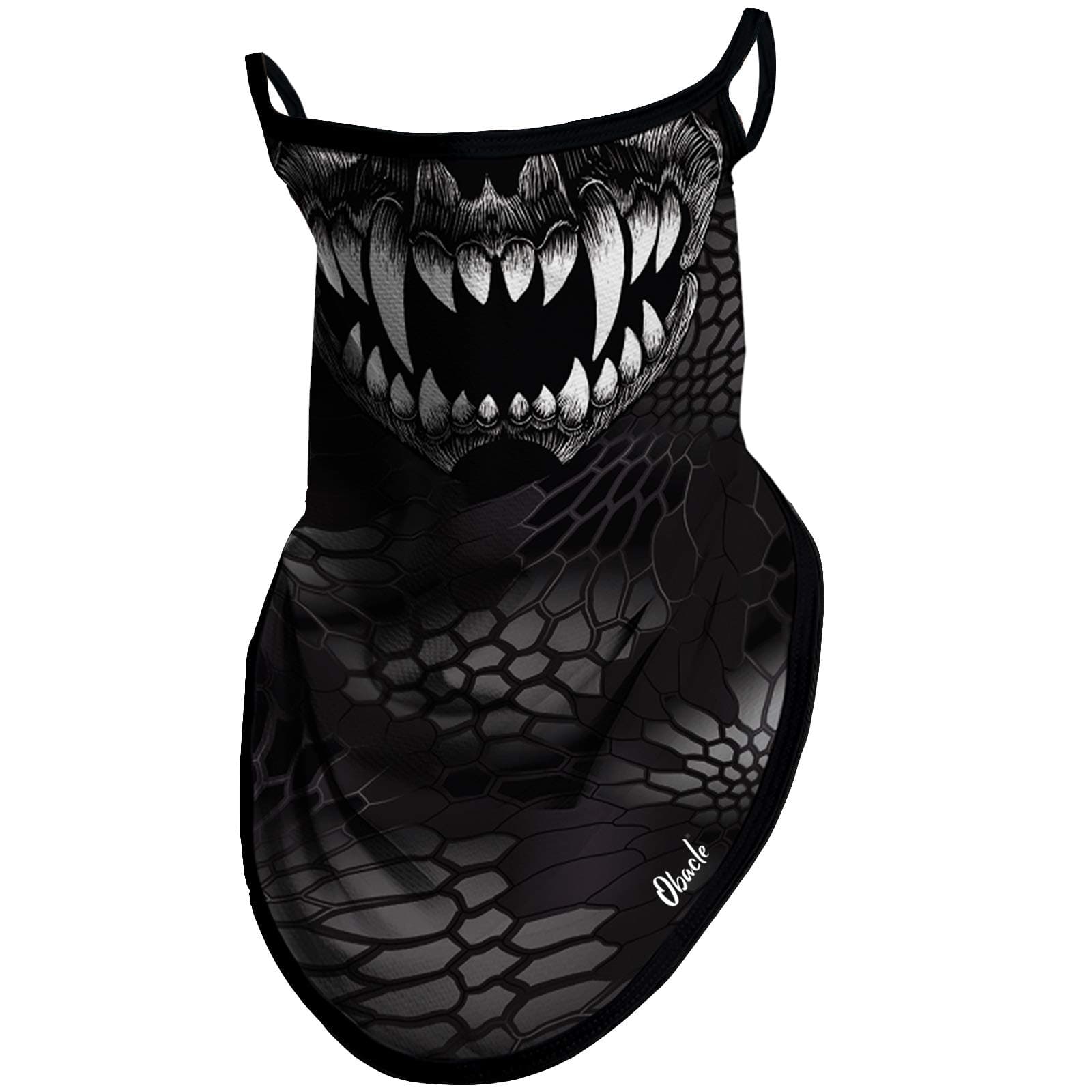 Neck Gaiter Face Mask with Ear Loops Bandana Face Mask Scarf Face Cover for Men Women