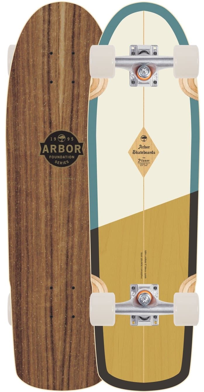 Arbor Pilsner Foundation 2018 Complete Mini Longboard Skateboard New