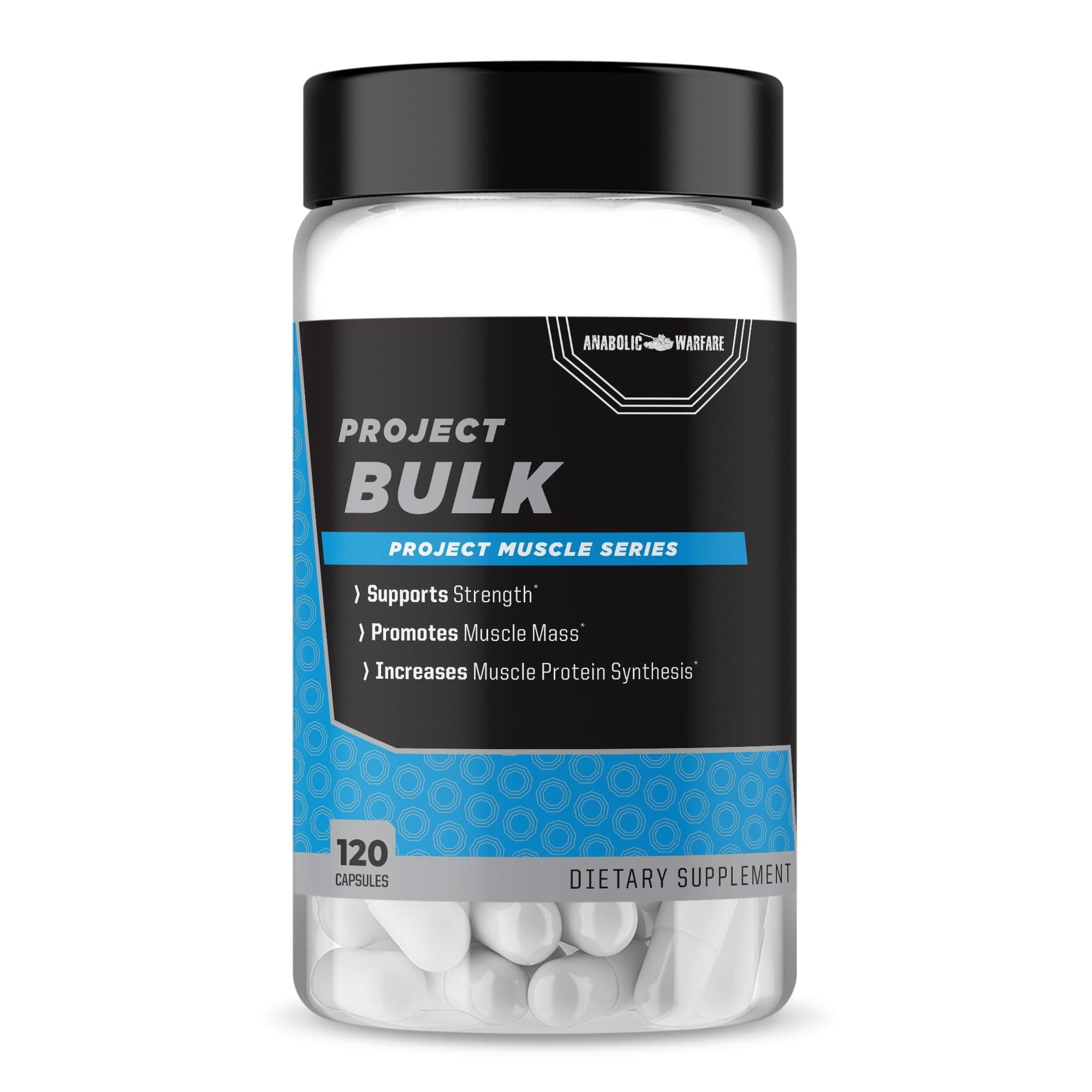 Project Bulk, Mass Building Formula, Protein Synthesis, Strength, Muscle Definition, Made with Botanicals*