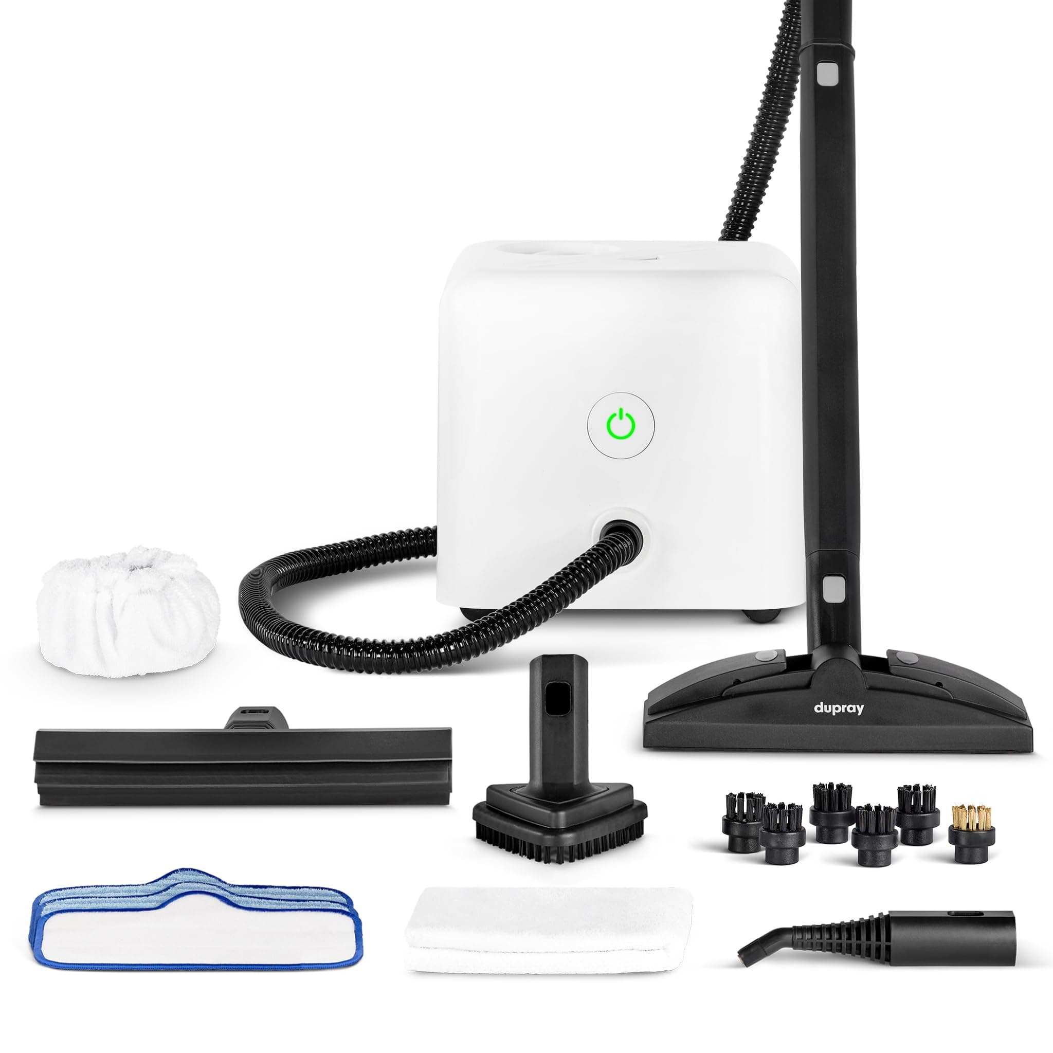 Neat Steam Cleaner with 17-Piece Accessory Kit – Powerful Multipurpose Steamer for Chemical-Free Deep Cleaning on Floors, Cars, Tiles, Grout, Upholstery and More