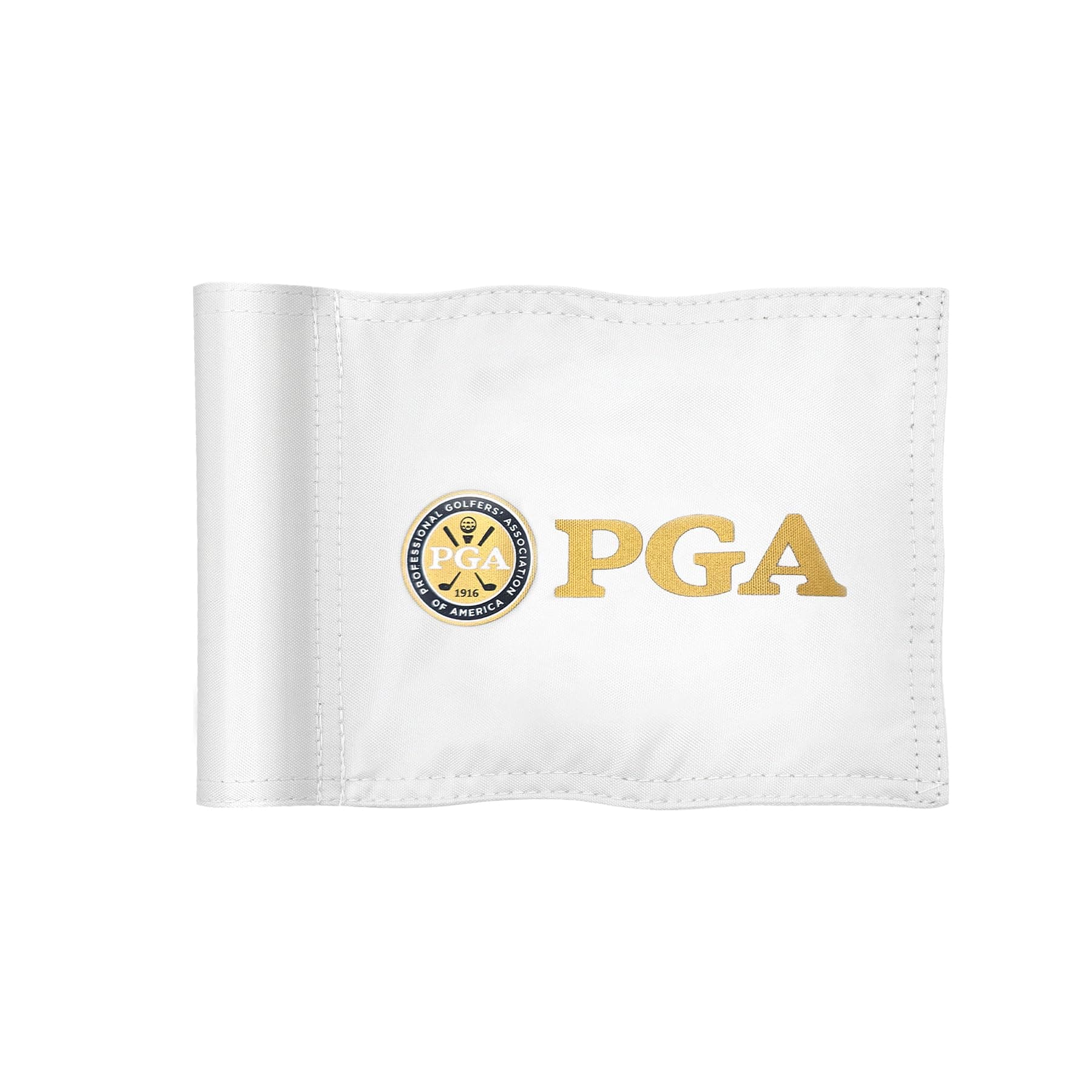 Golf Flag Mini, 8x6 Inch, Dual-Layer Silk-Printed, Fade-Resistant 420D Nylon, Tube Insert, Ideal for Backyard Practice Putting Green