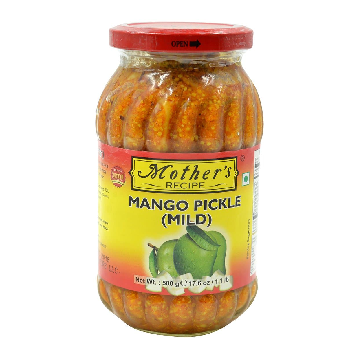 Mango Pickle - MILD 500 gms