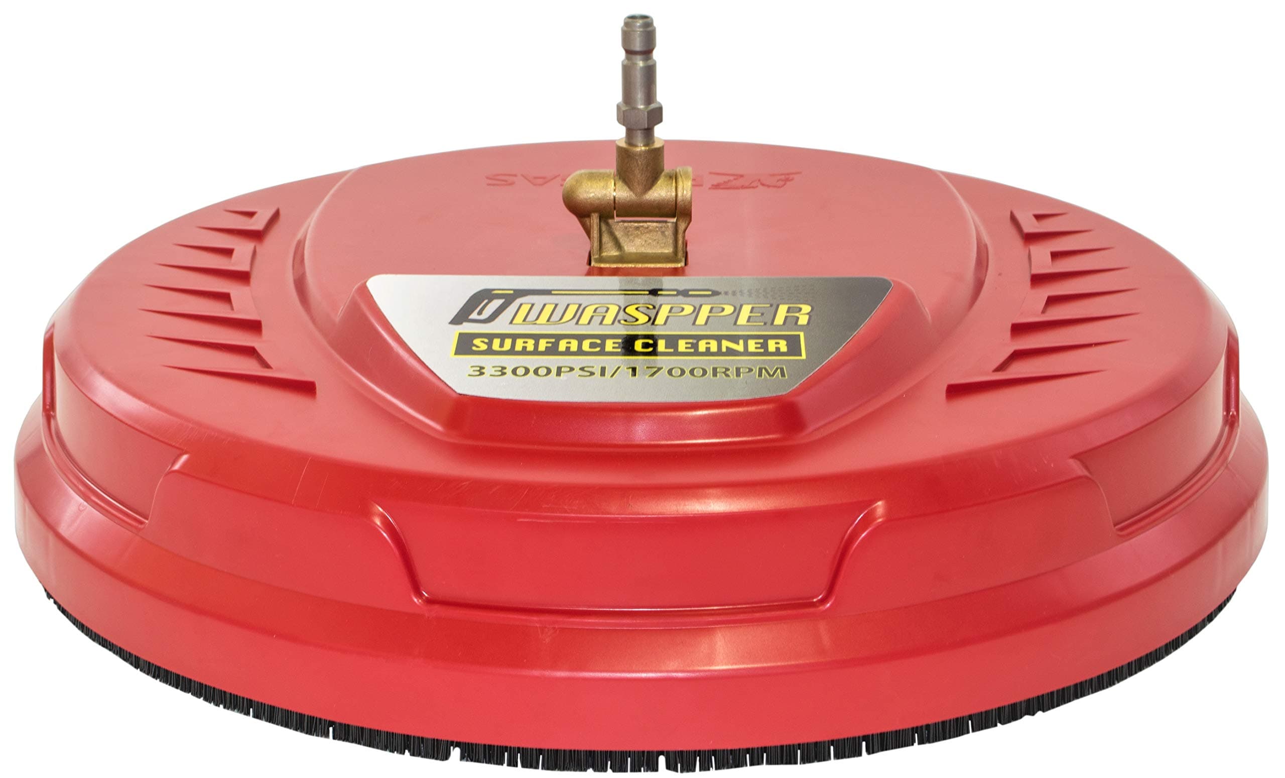 ✦ Pressure Washer Surface Cleaner Attachment ✦ 3300 PSI Rated Scrubber with Two Nozzles, ¼” Quick Coupling Connector, Suitable for Vertical and Horizontal Surfaces (SB000-PSC02)