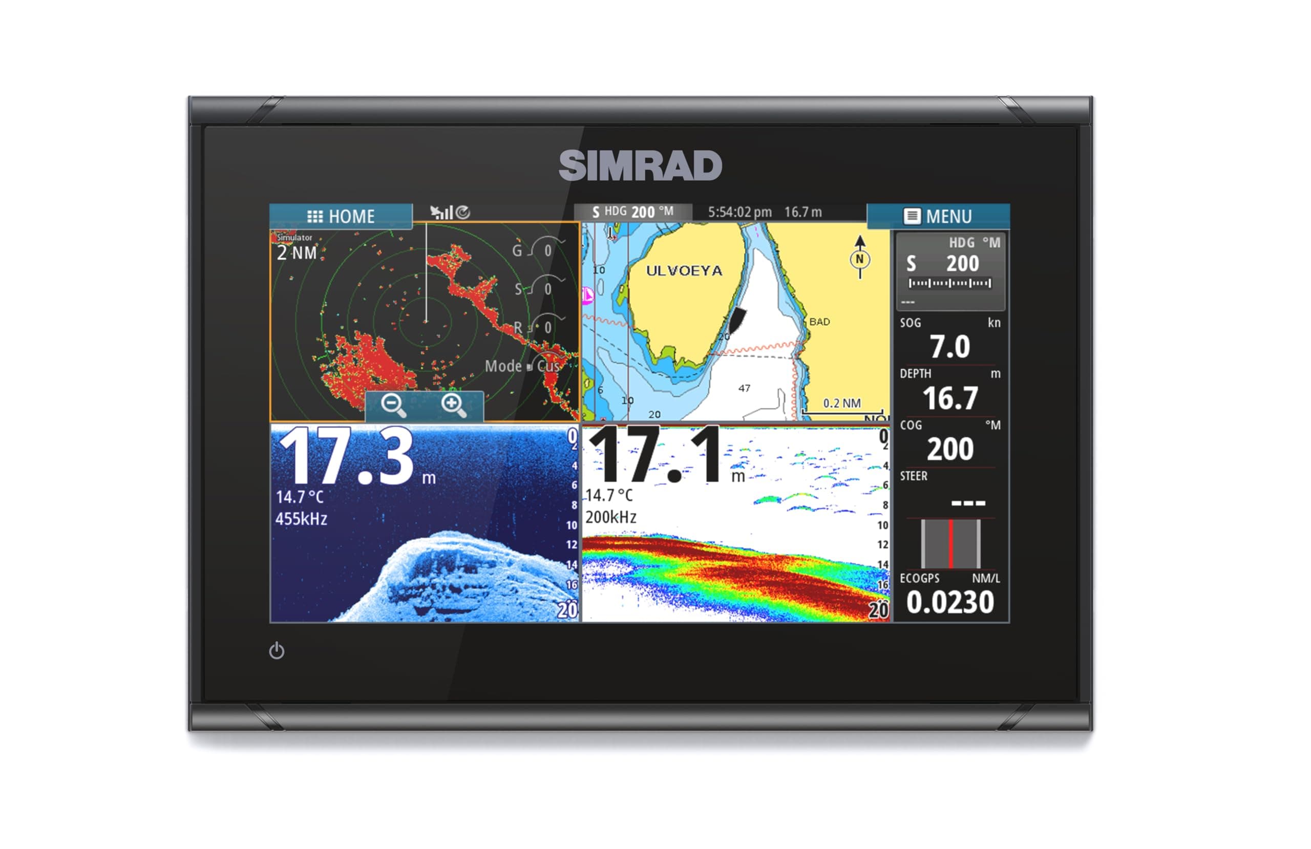 GO9 XSE - 9-inch Chartplotter with Active Imaging 3-in-1 Transducer, C-MAP Discover Chart Card