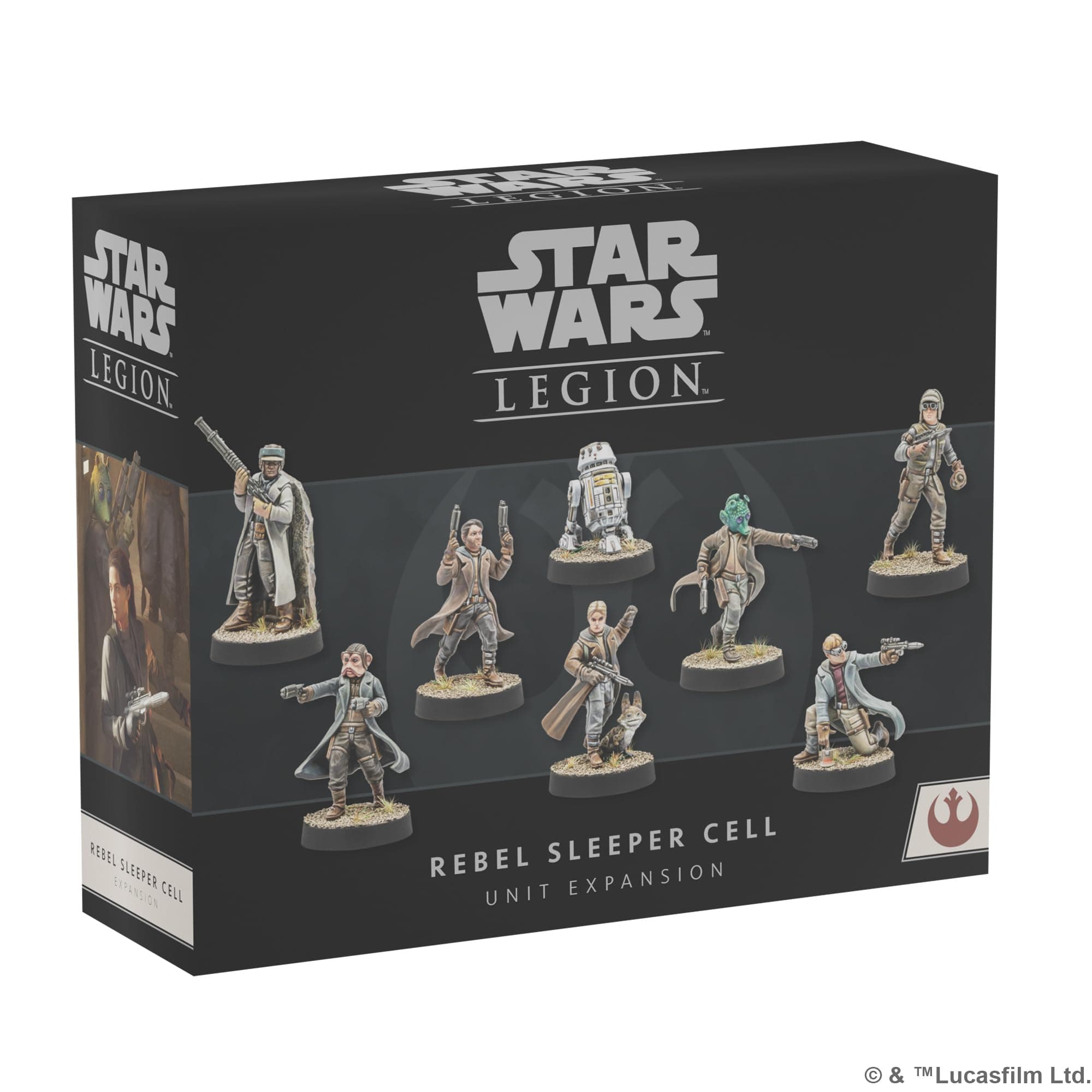 ATOMIC MASS GAMES | Star Wars Legion: Rebel Sleeper Cell UNIT EXPANSION | Miniatures Board Game | Ages 14+ | 1-2 Players | 90+ Minutes Playing Time