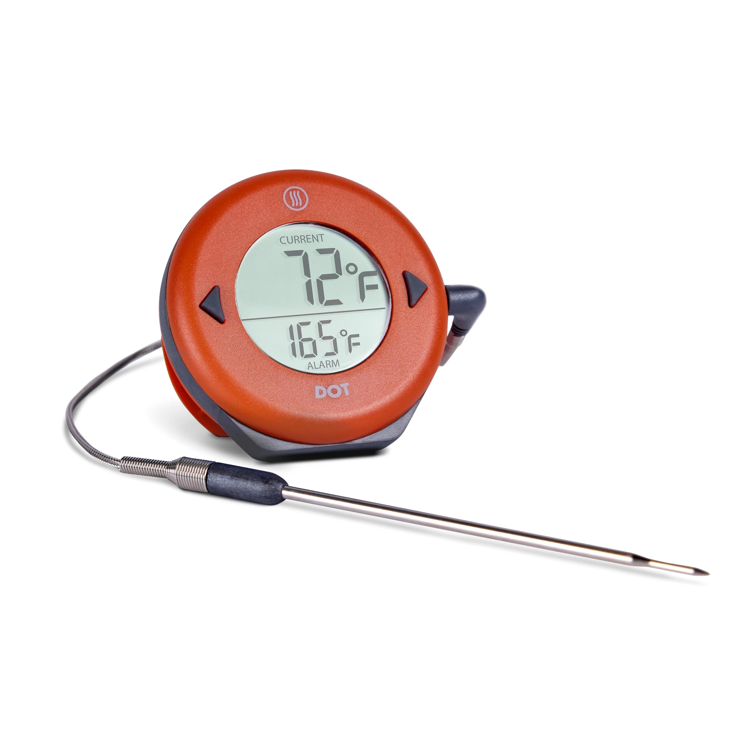 DOT — Chefs’ Favorite Simple Alarm Thermometer - Cayenne Pepper Red