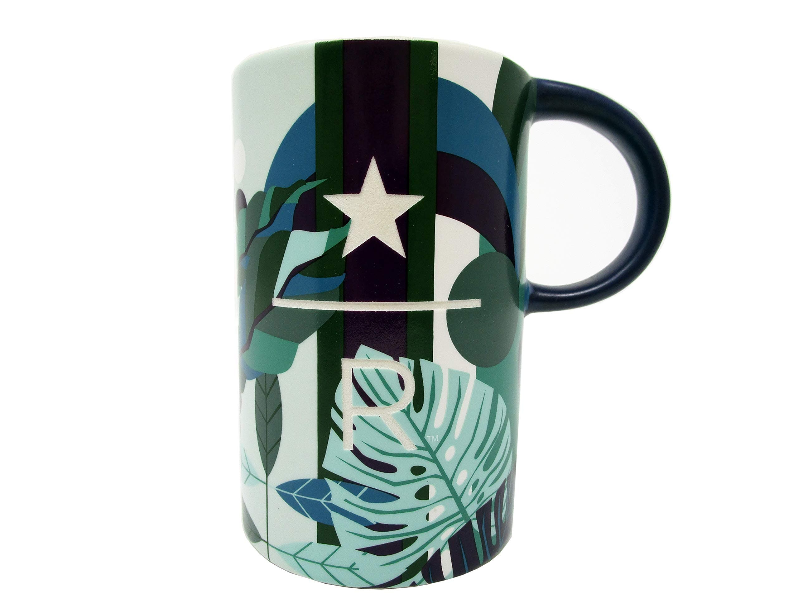 Starbucks Reserve Floral Ceramic Mug, 12 Oz