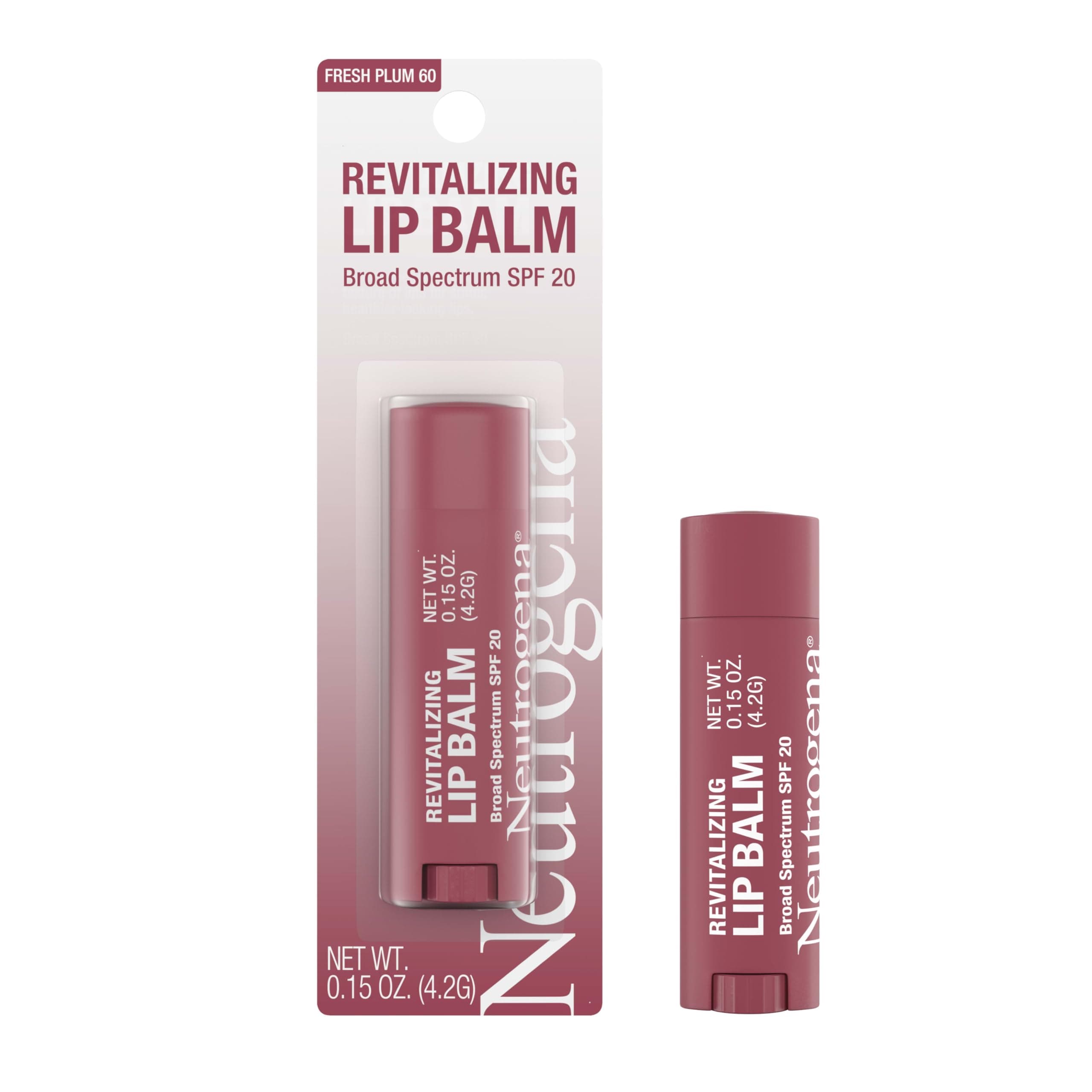 Neutrogena Revitalizing Lip Balm w/ SPF 20 (Fresh Plum)