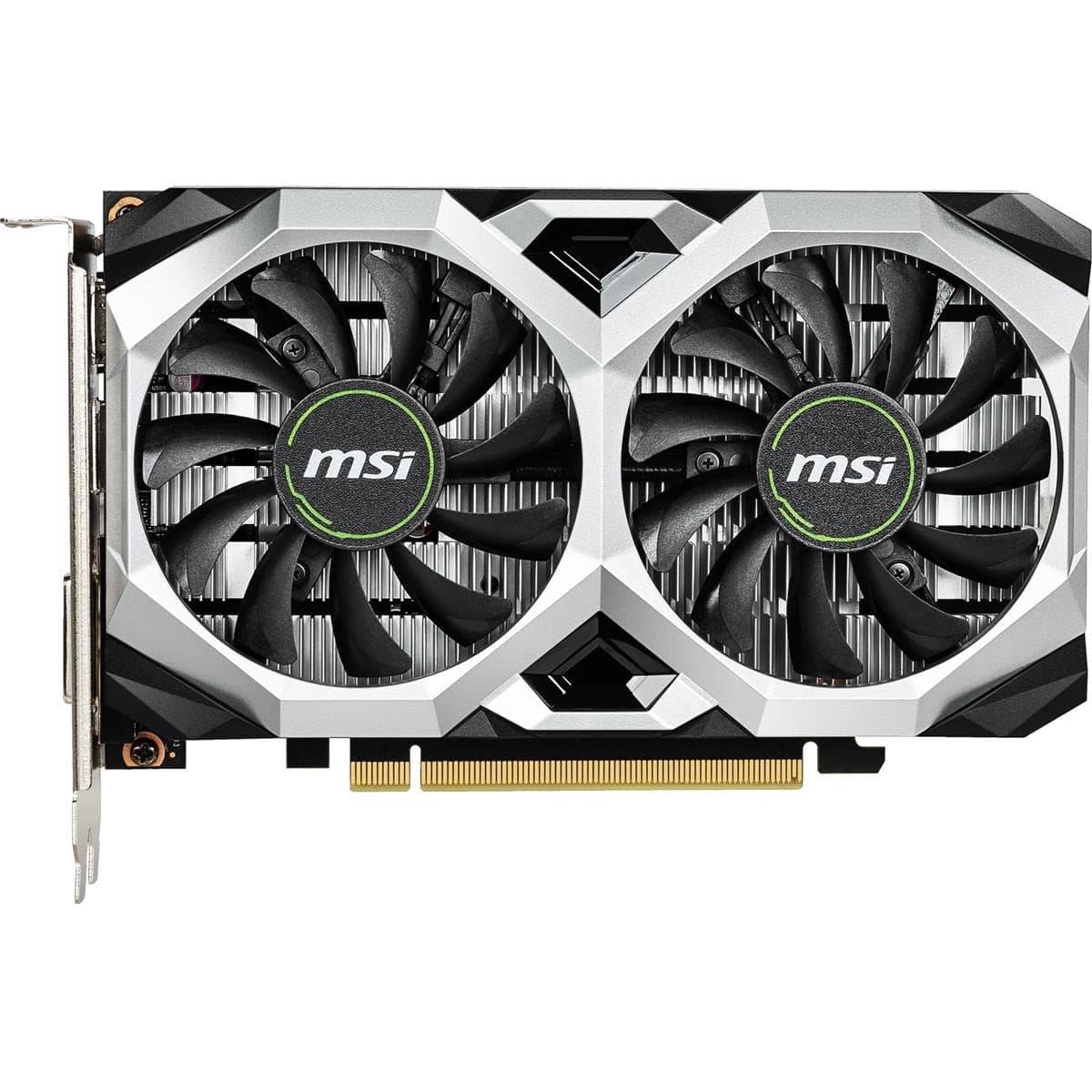 MSI Gaming GeForce GTX 1650 128-Bit HDMI/DP/DVI 4GB GDRR6 HDCP Support DirectX 12 VR Ready OC Graphics Card (GTX 1650 D6 Ventus XS OC)