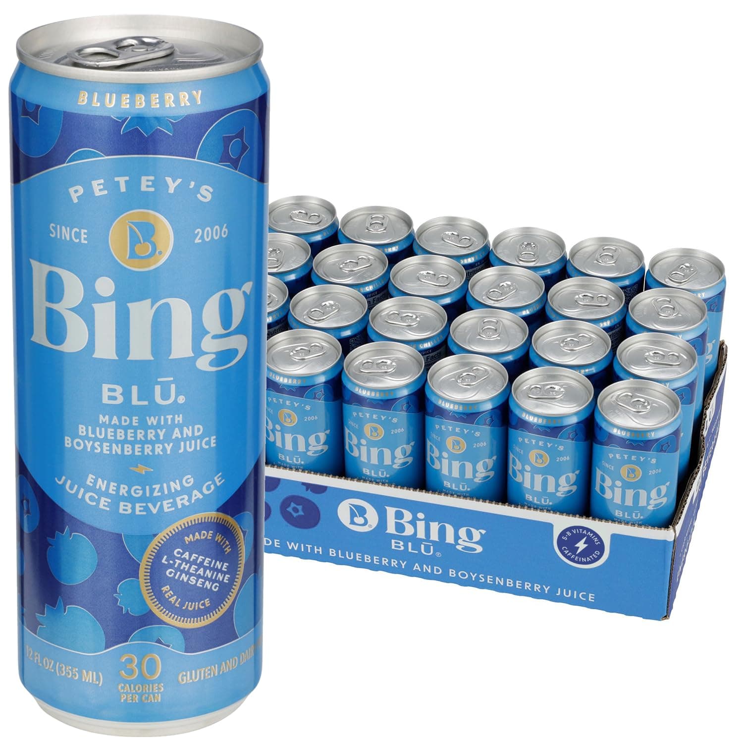 Beverage Bing Blu, 12oz (Pack of 24)