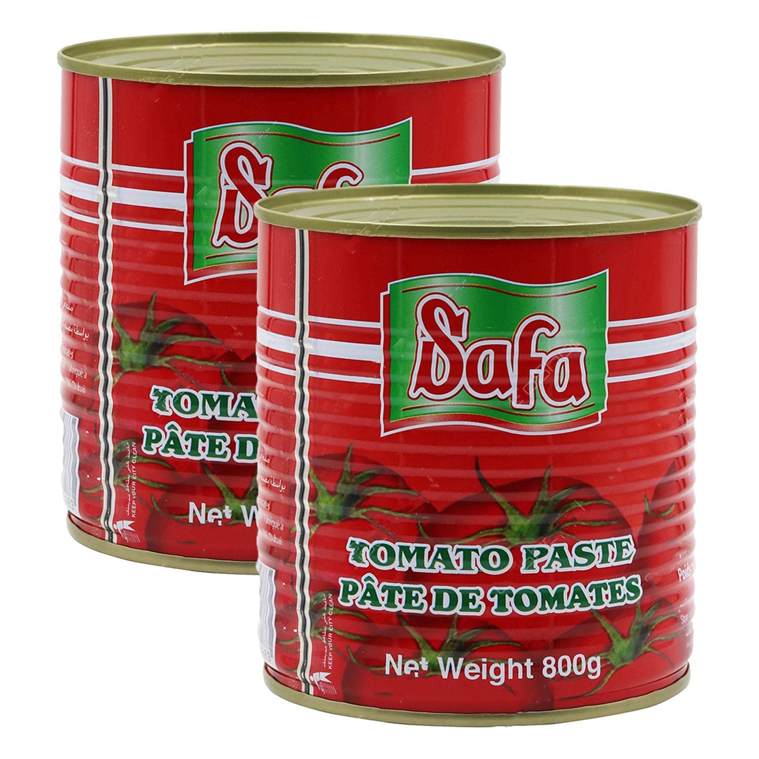 Zehrat Safa Tomato Paste, 28.22 oz ℮ 800 g, 2 Pack
