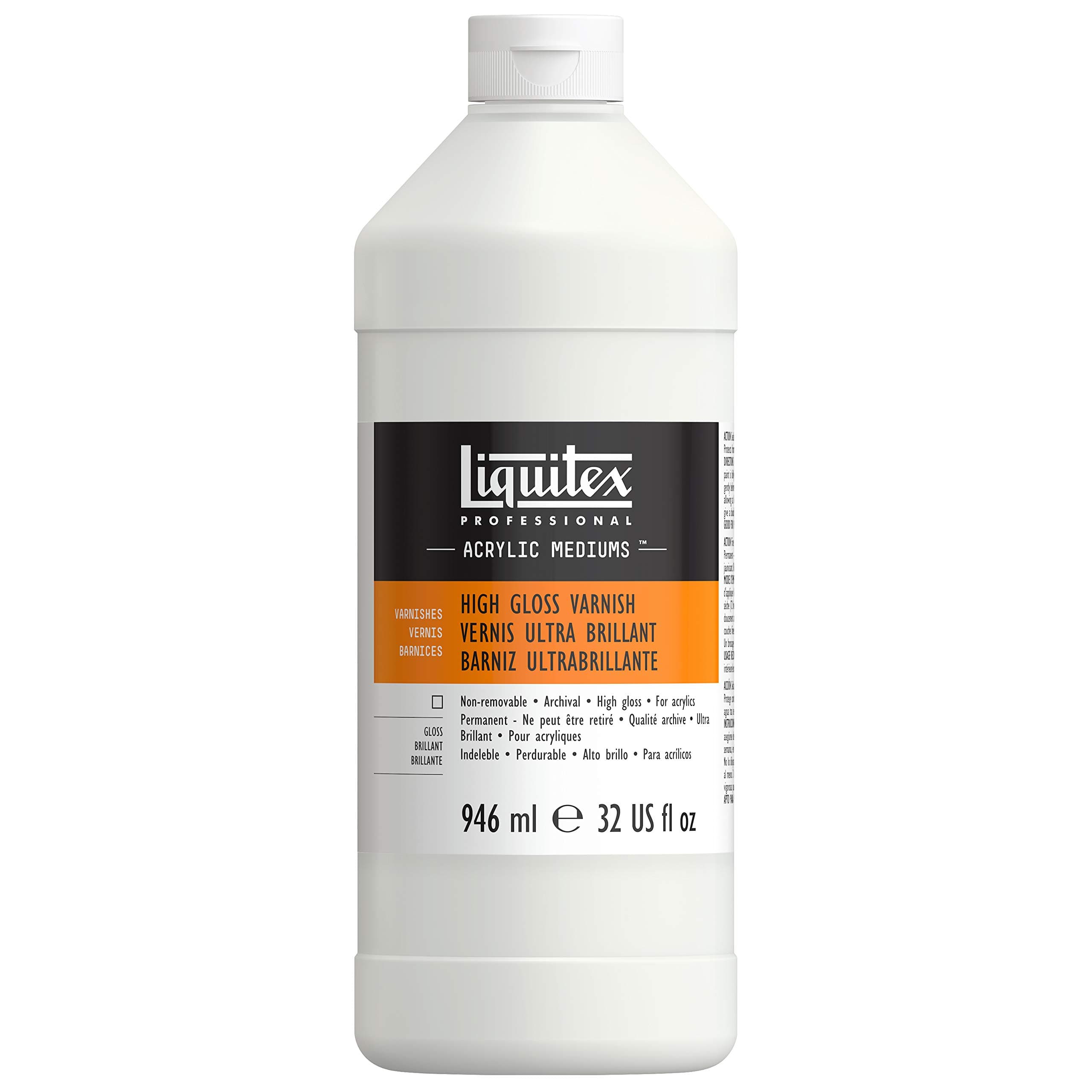 LIQUITEX Professional High Gloss Varnish -32 oz