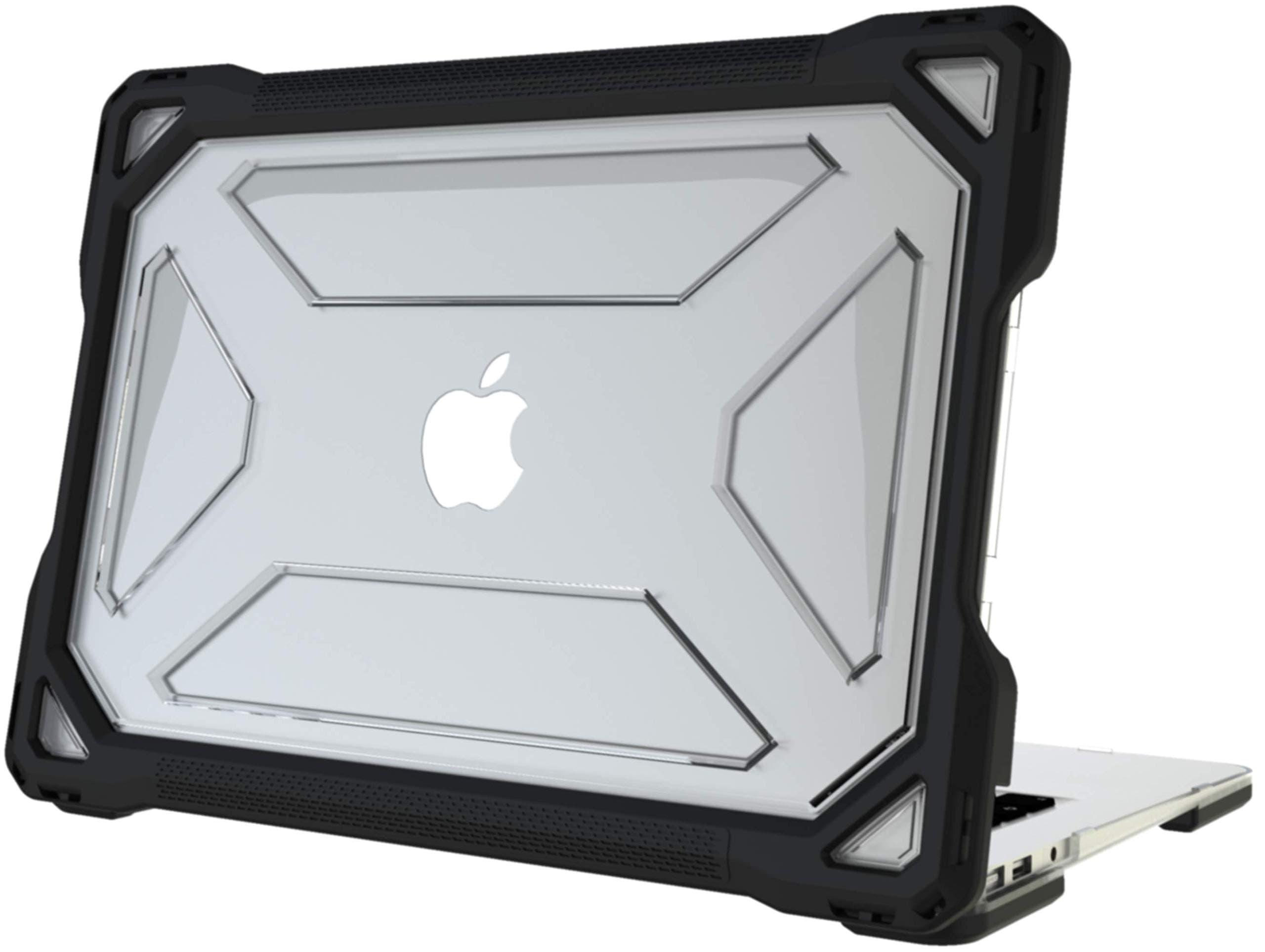 Hard Shell Case for Apple MacBook Air 13.3 inch A1466 / A1369 Laptop, Full-Body Rugged Protective Clear Cover with Reinforced Corner Drop Protection