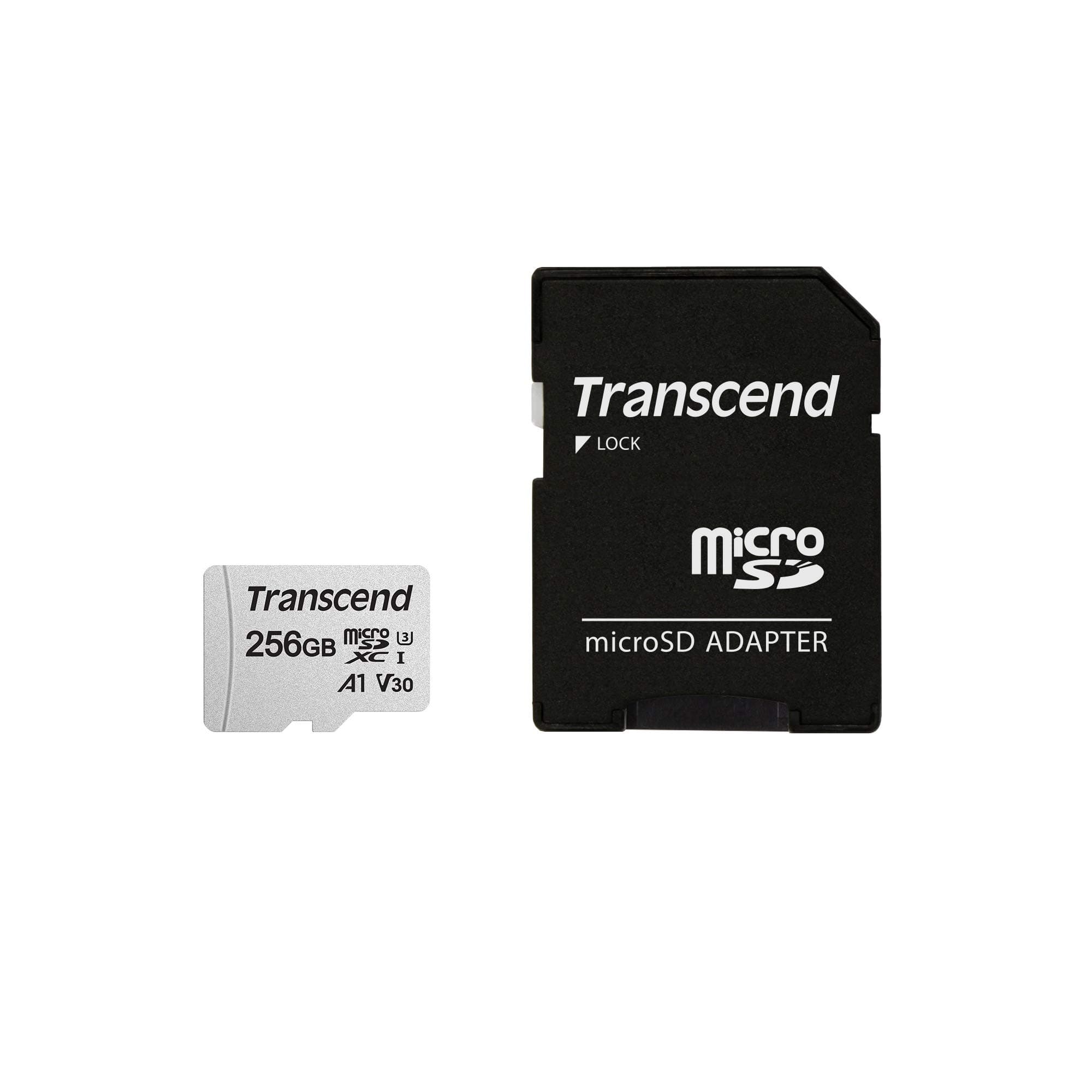 USD300 256GB microSDXC Micro SD Card A1 V30 UHS-I U3 C10, Up to 100MB/s, 4K UHD Video Memory Card w/Adapter for Steam Deck, ROG Ally, MSI Claw, GoPro, DJI, Insta360, Action Camera