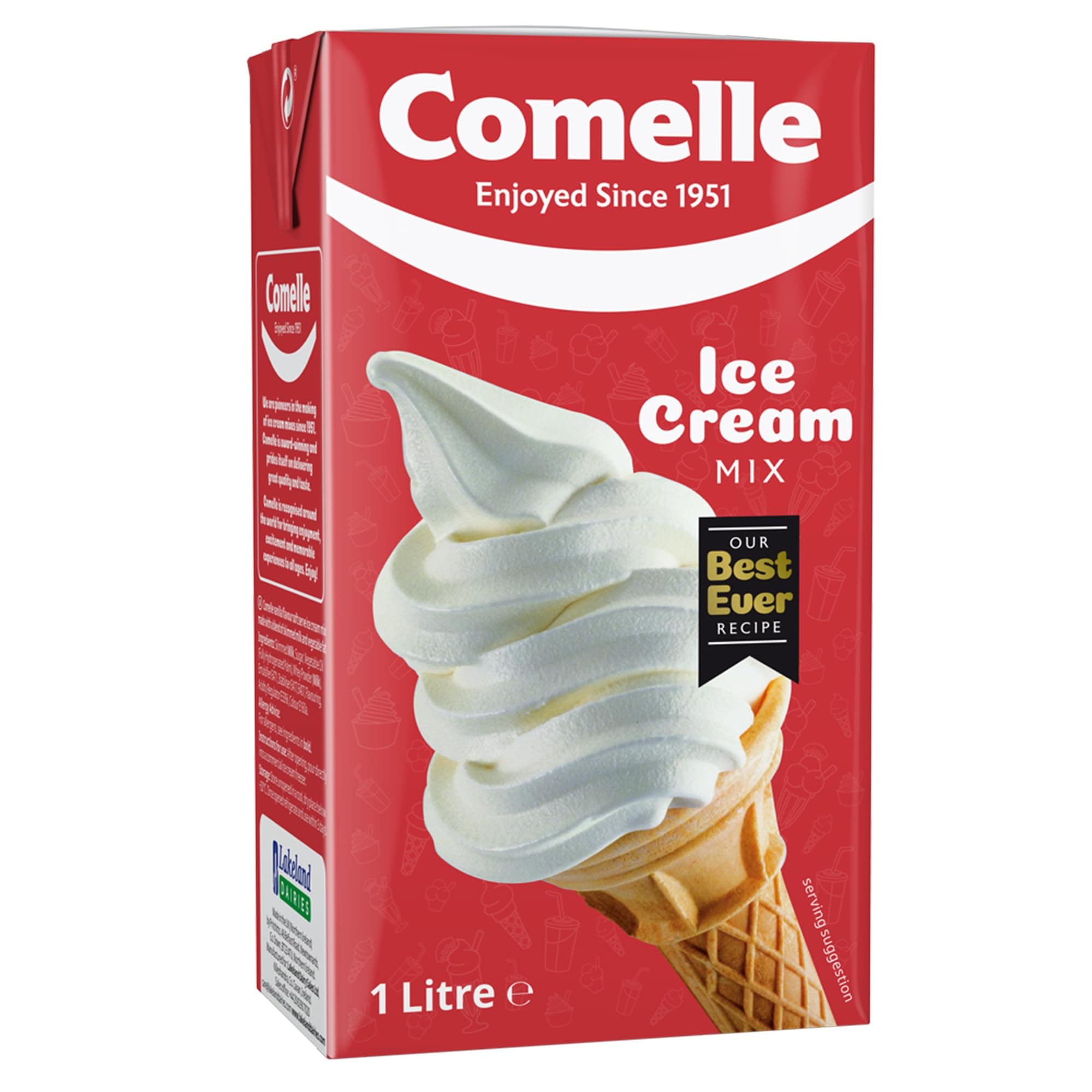 ( 1ltr Pack ) Comelle Ice Cream Mix UHT 1 Litre