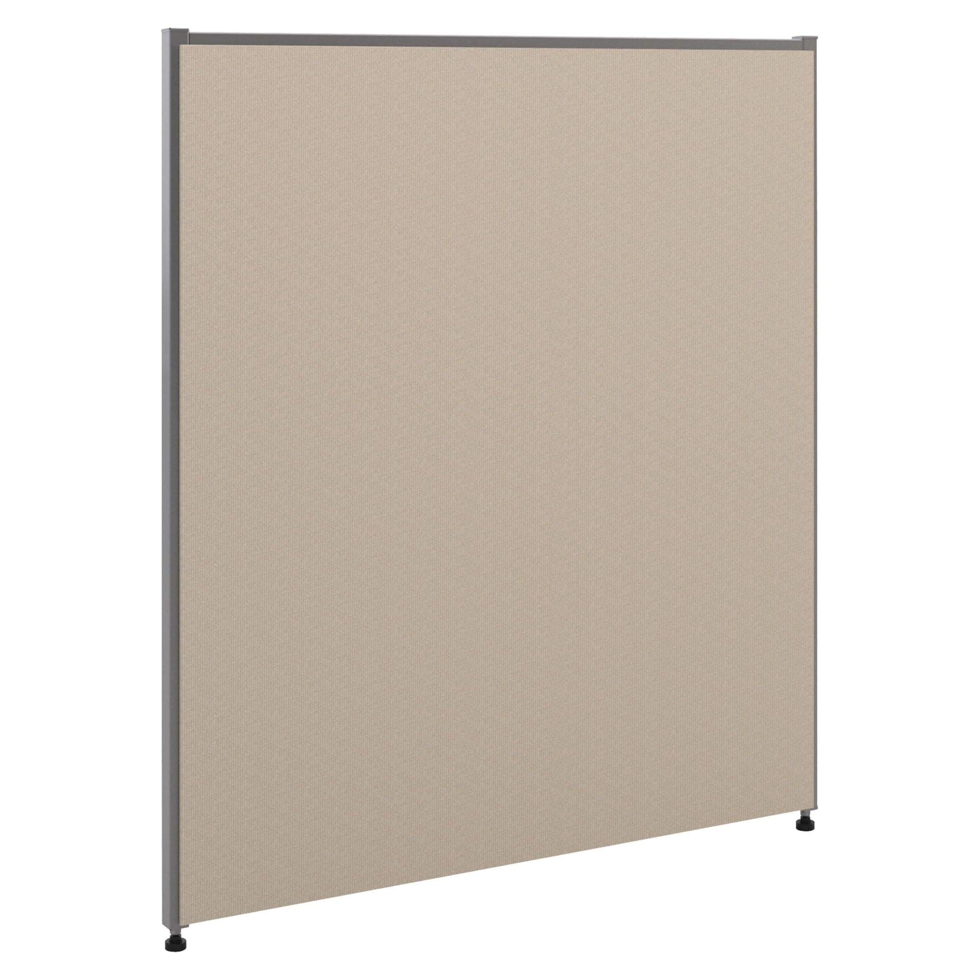 HONVerse Panel , 42"H x 36"W , Light Gray Finish , Gray Fabric