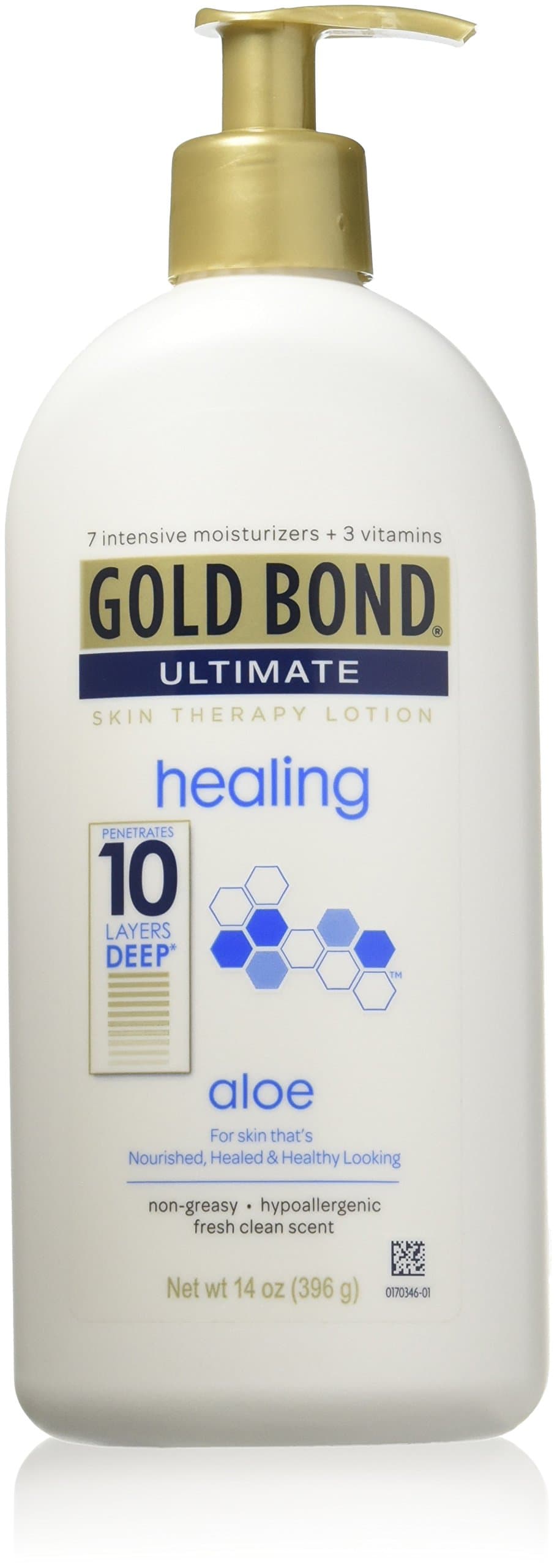 Gold Bond Ultimate Aloe Cream 14oz Pump (2 Pack)