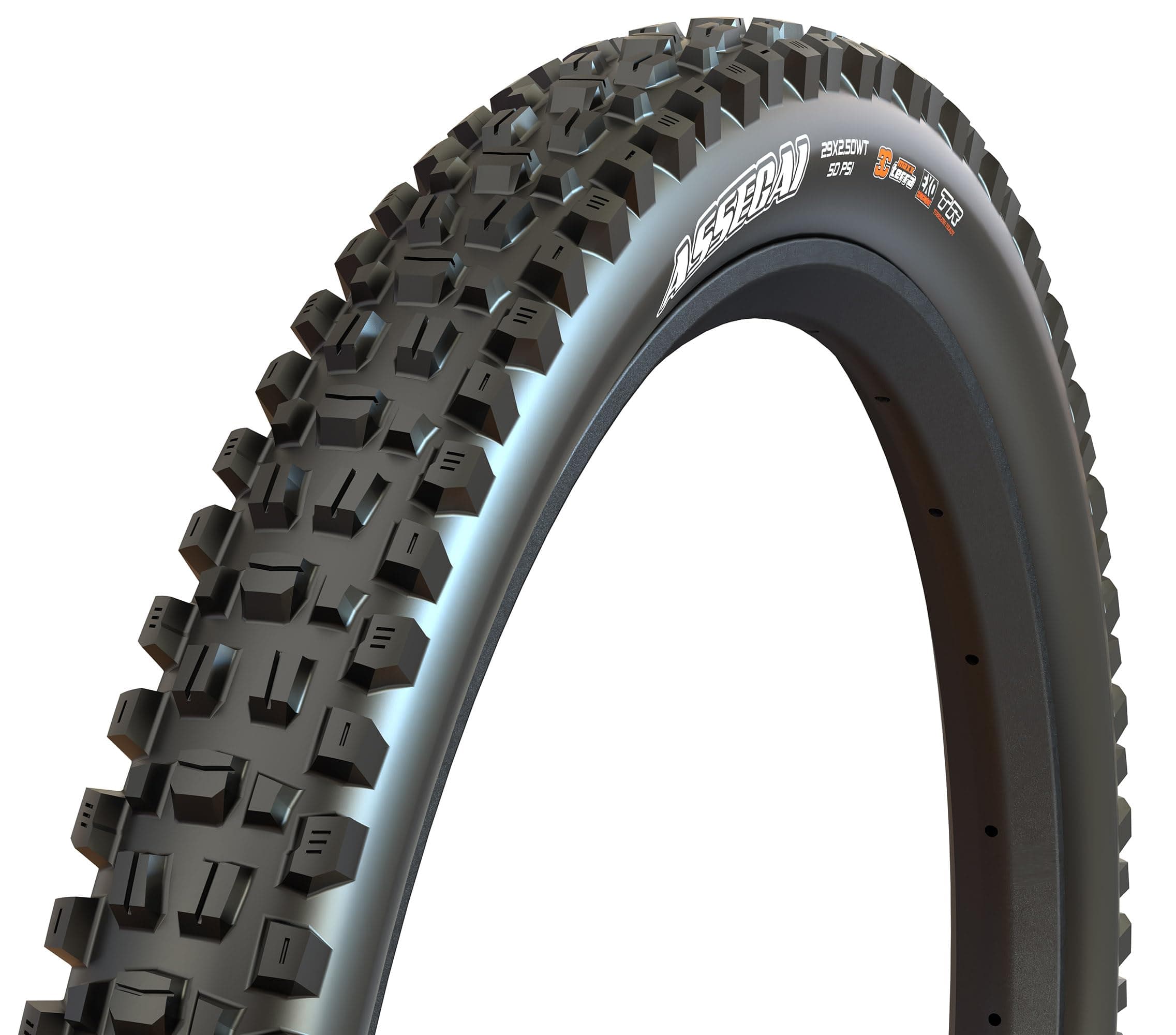 Assegai 2.50 WT Foldable 3C MaxxTerra EXO+/TR Tyre - Black